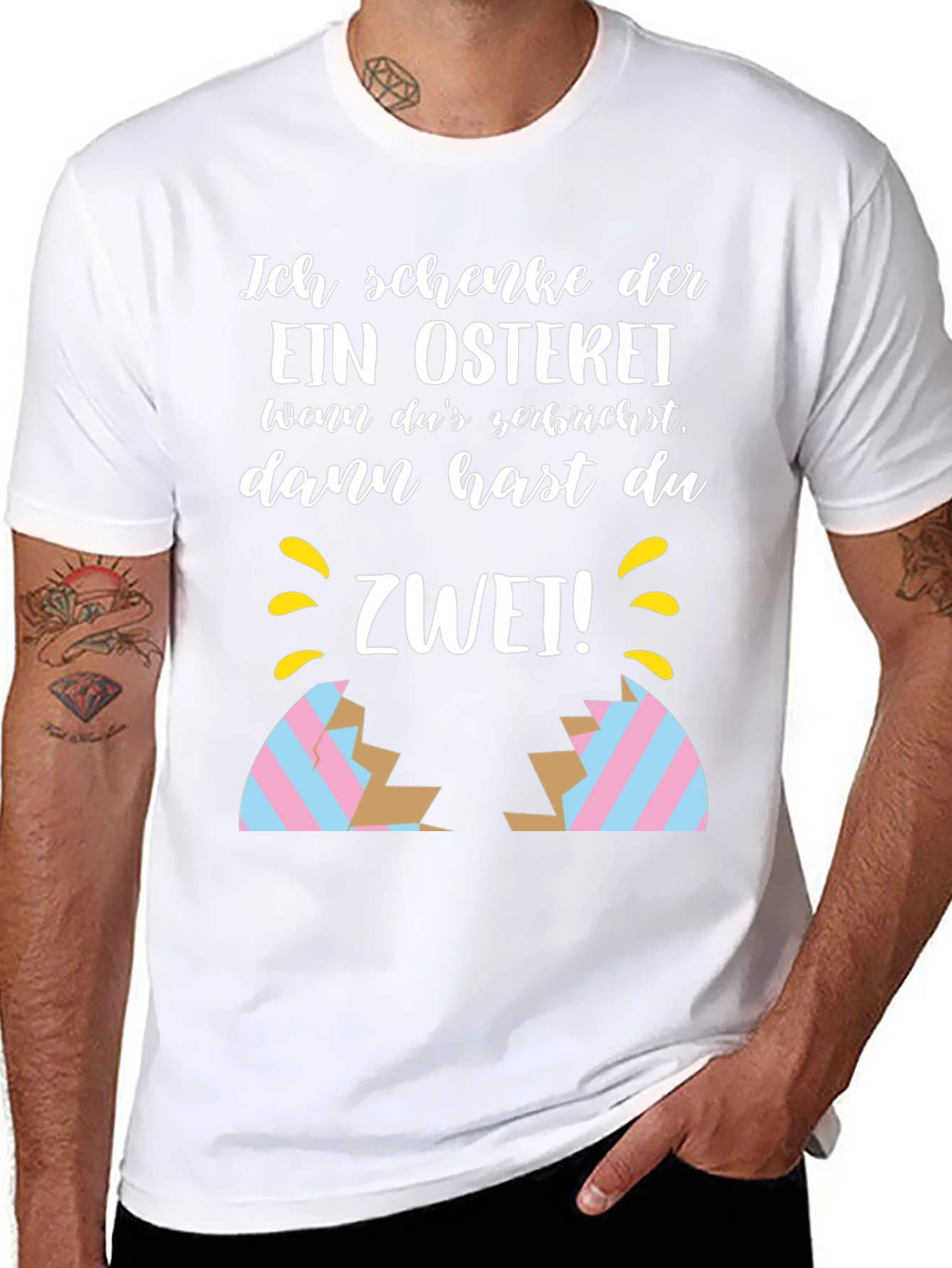 Easter Egg Cracking Humor T-Shirt