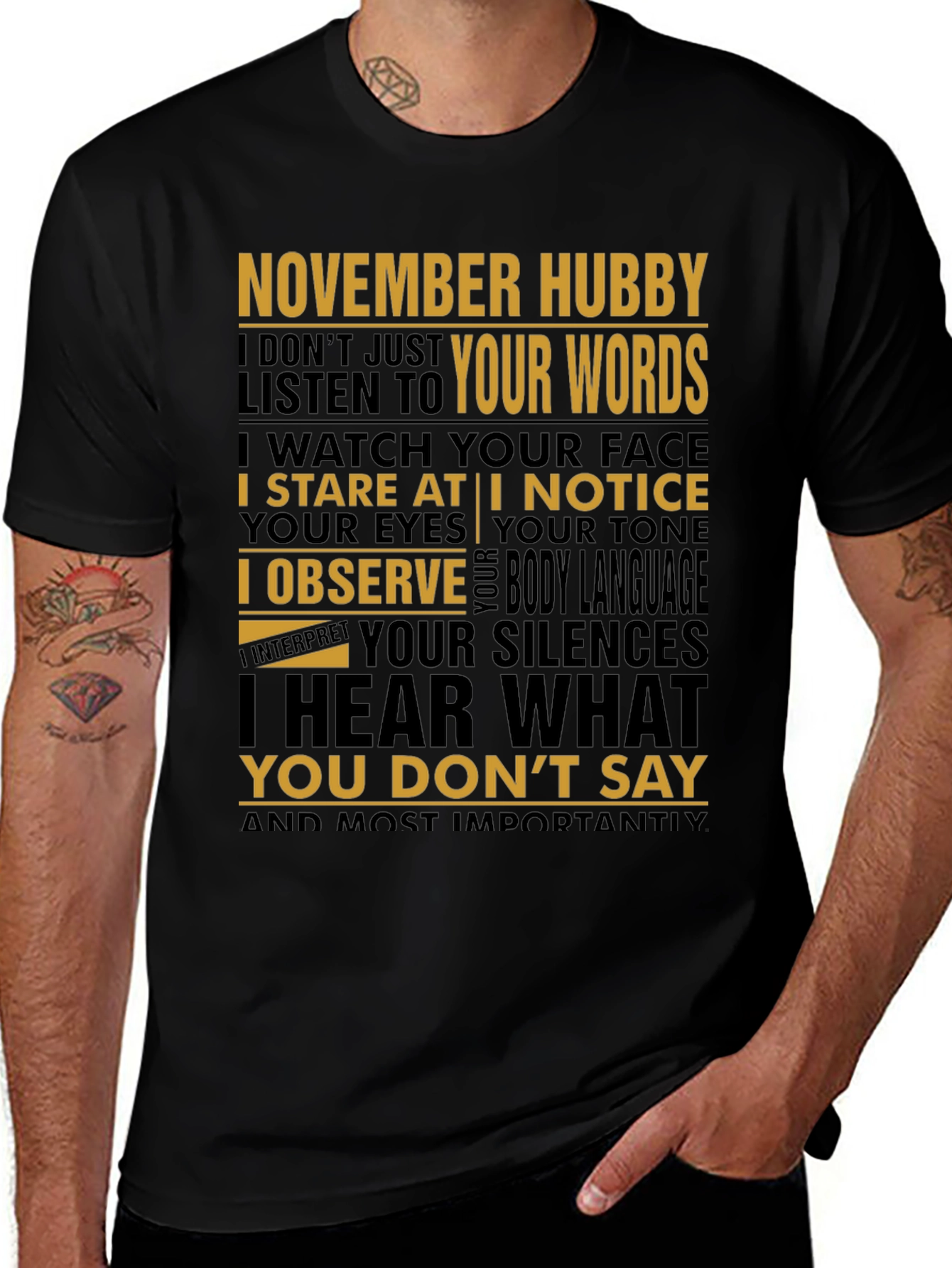 November Hubby T-Shirt