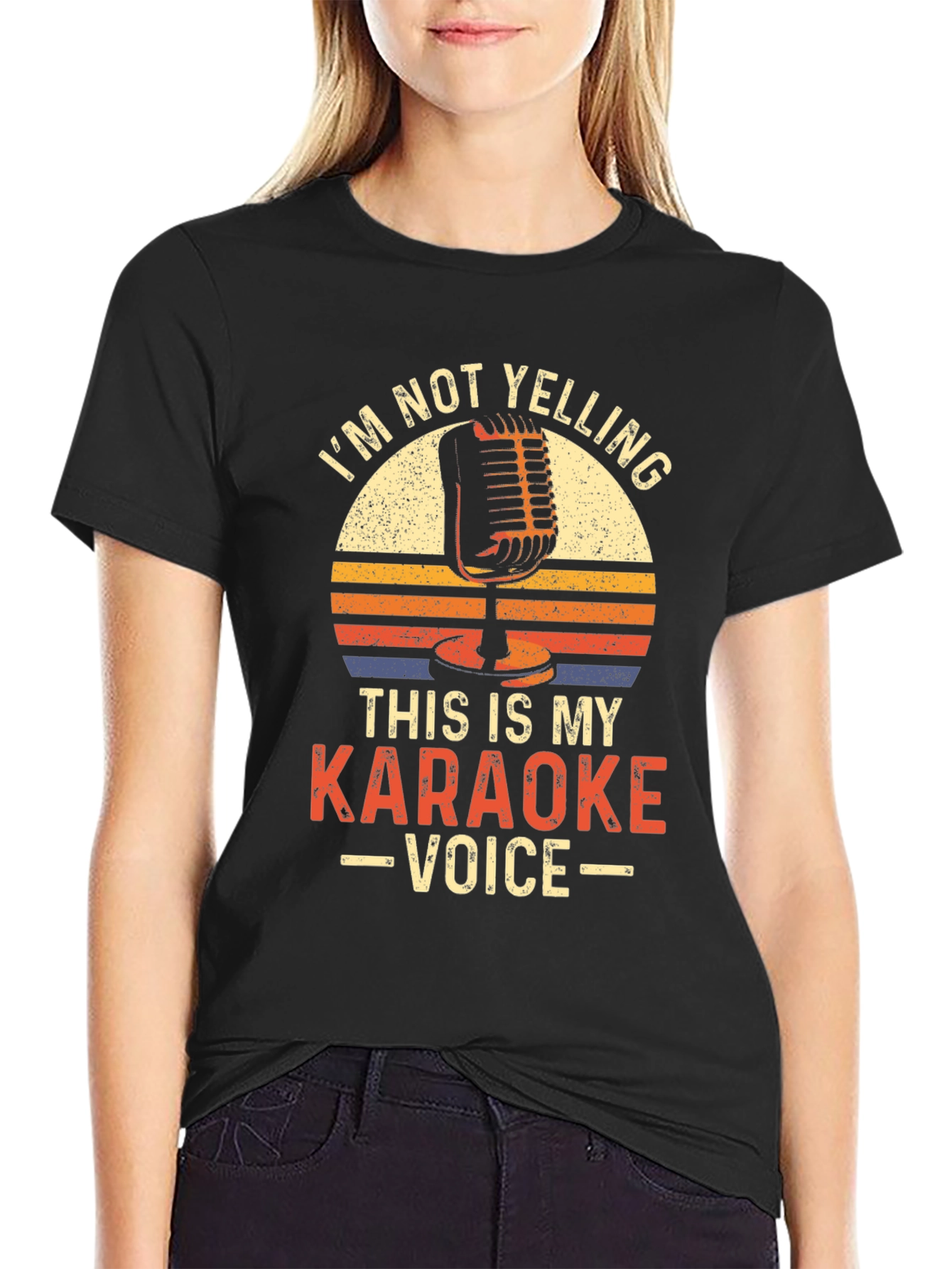Karaoke Voice T-Shirt - Funny Music Lover Tee