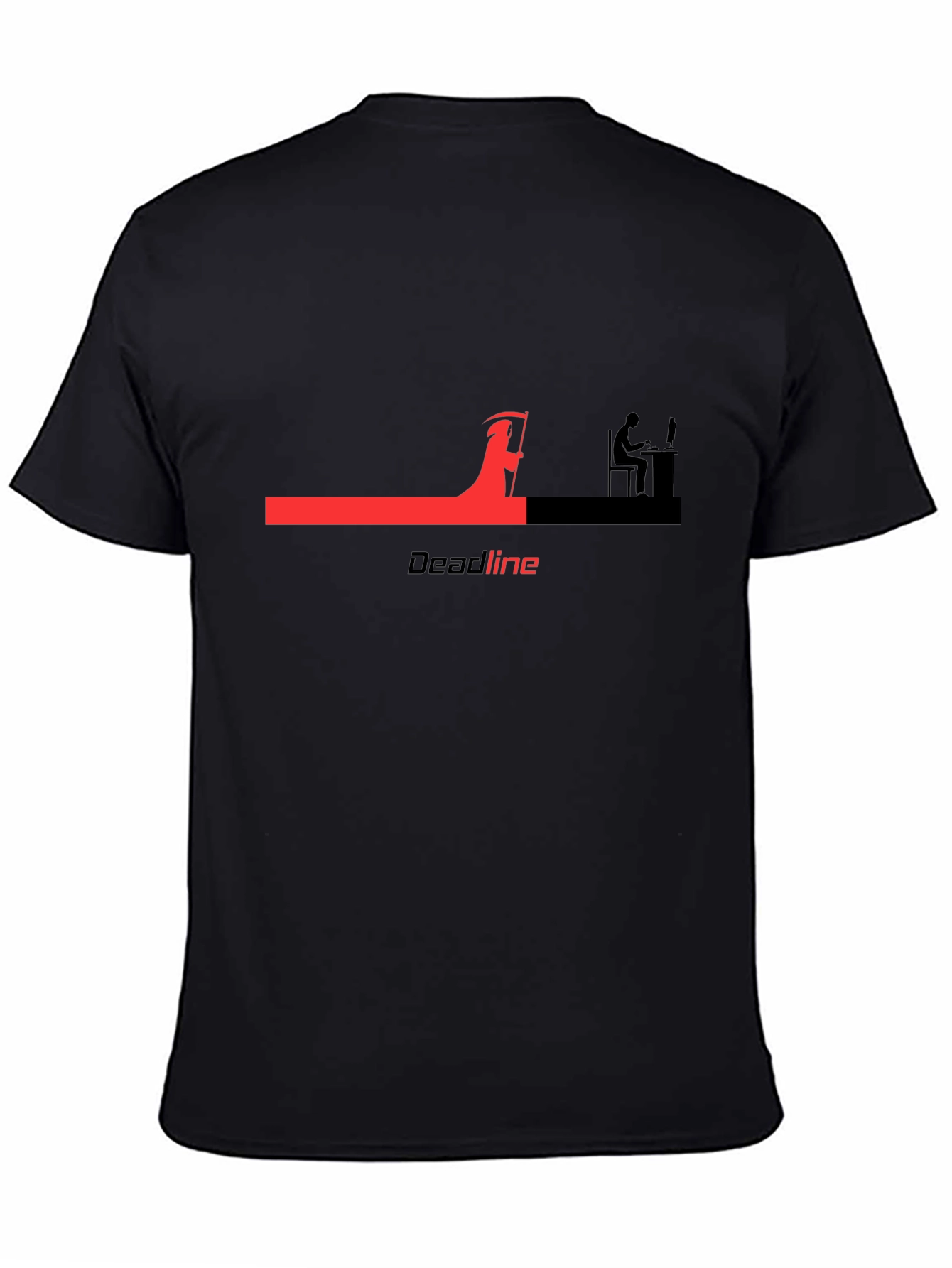 Deadline Reaper Graphic T-Shirt - Black Cotton Tee