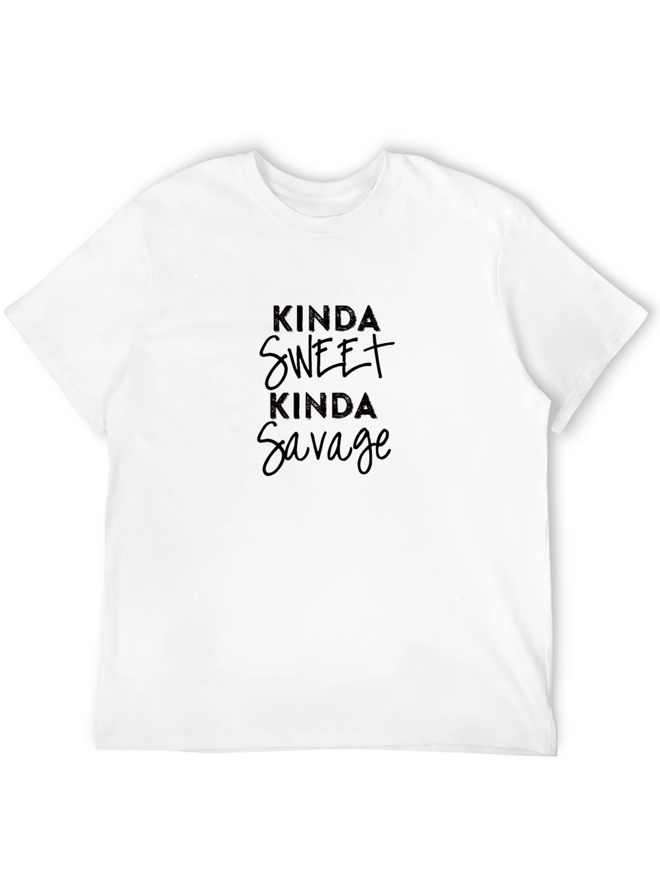 Kinda Sweet Kinda Savage Black T-Shirt