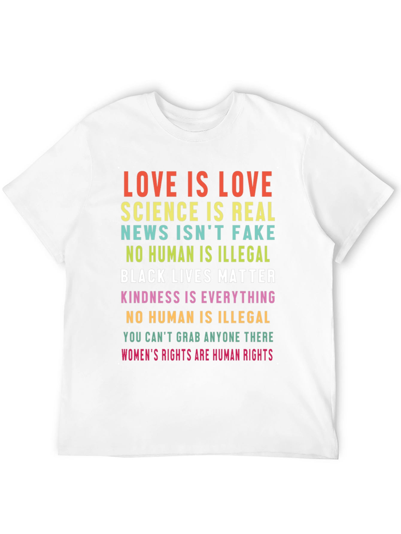 Equality & Kindness Graphic T-Shirt