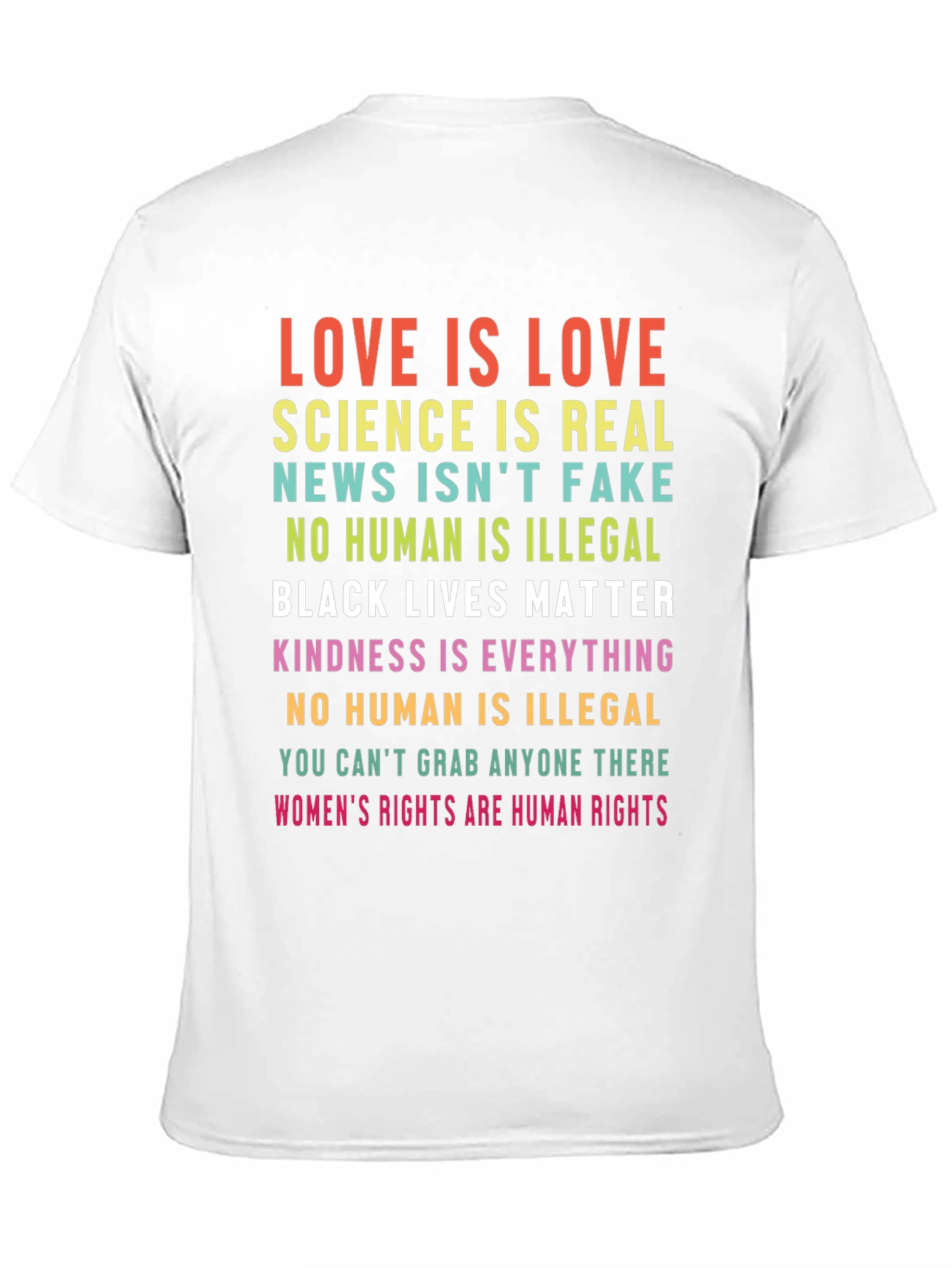 Equality & Kindness Graphic T-Shirt