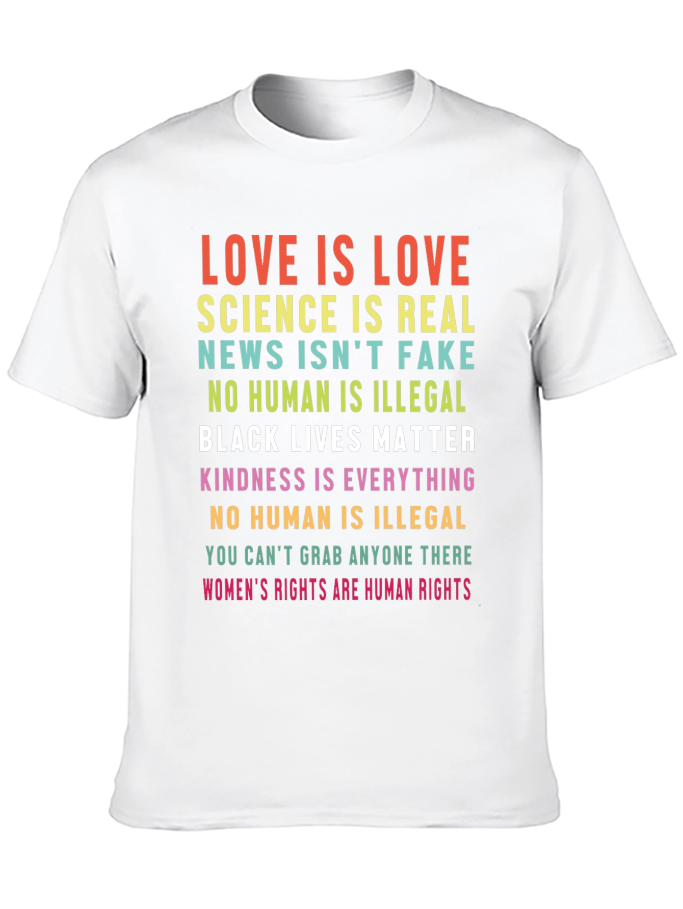 Equality & Kindness Graphic T-Shirt