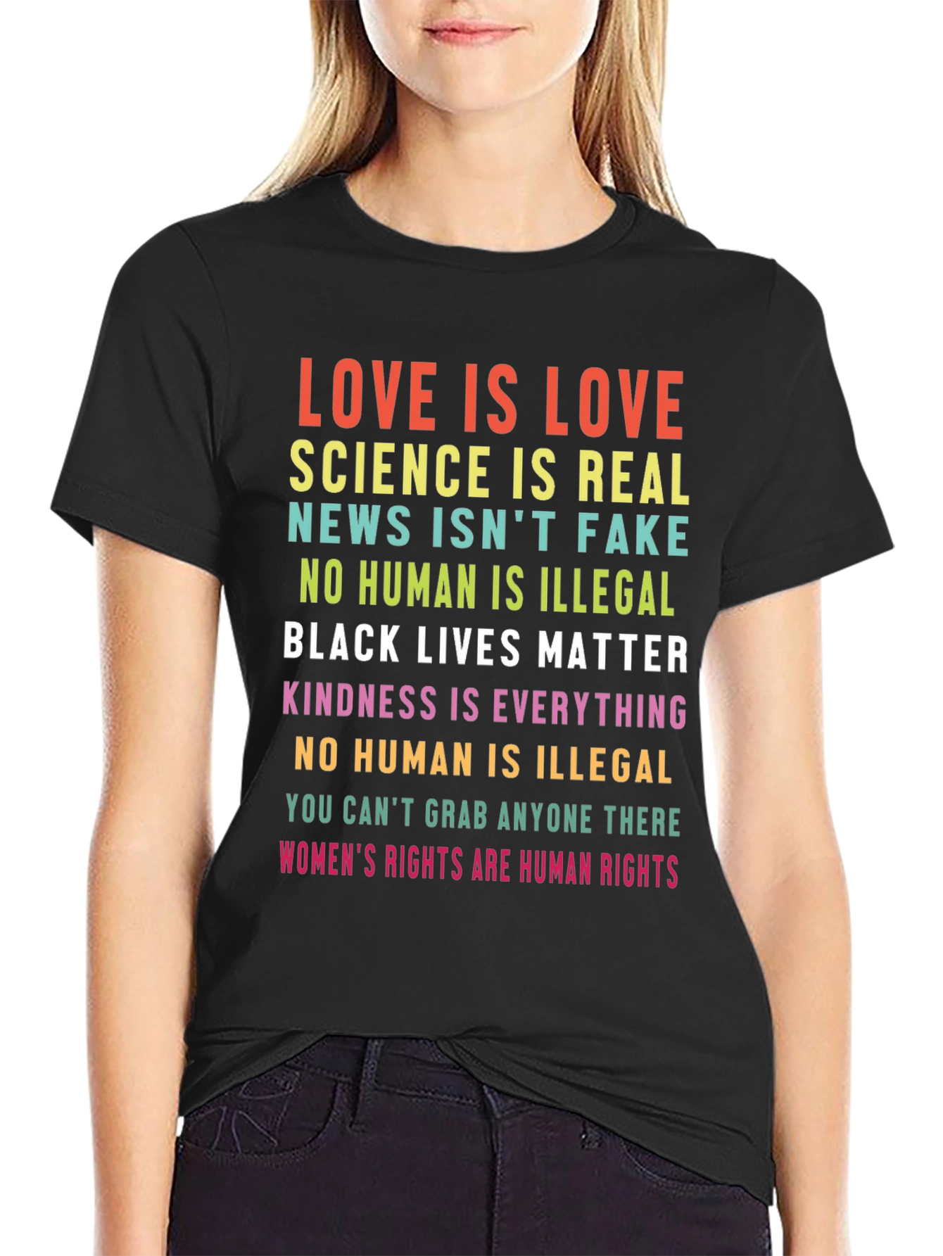 Equality & Kindness Graphic T-Shirt