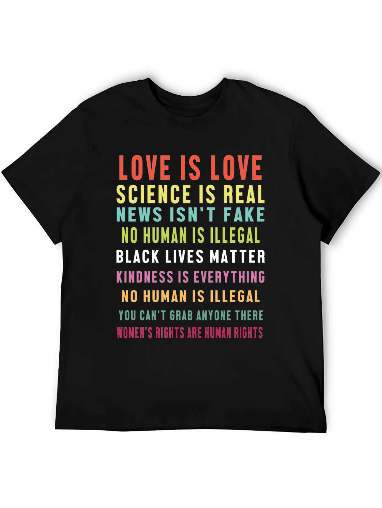 Equality & Kindness Graphic T-Shirt