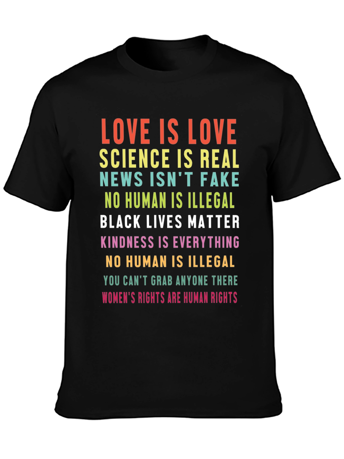 Equality & Kindness Graphic T-Shirt