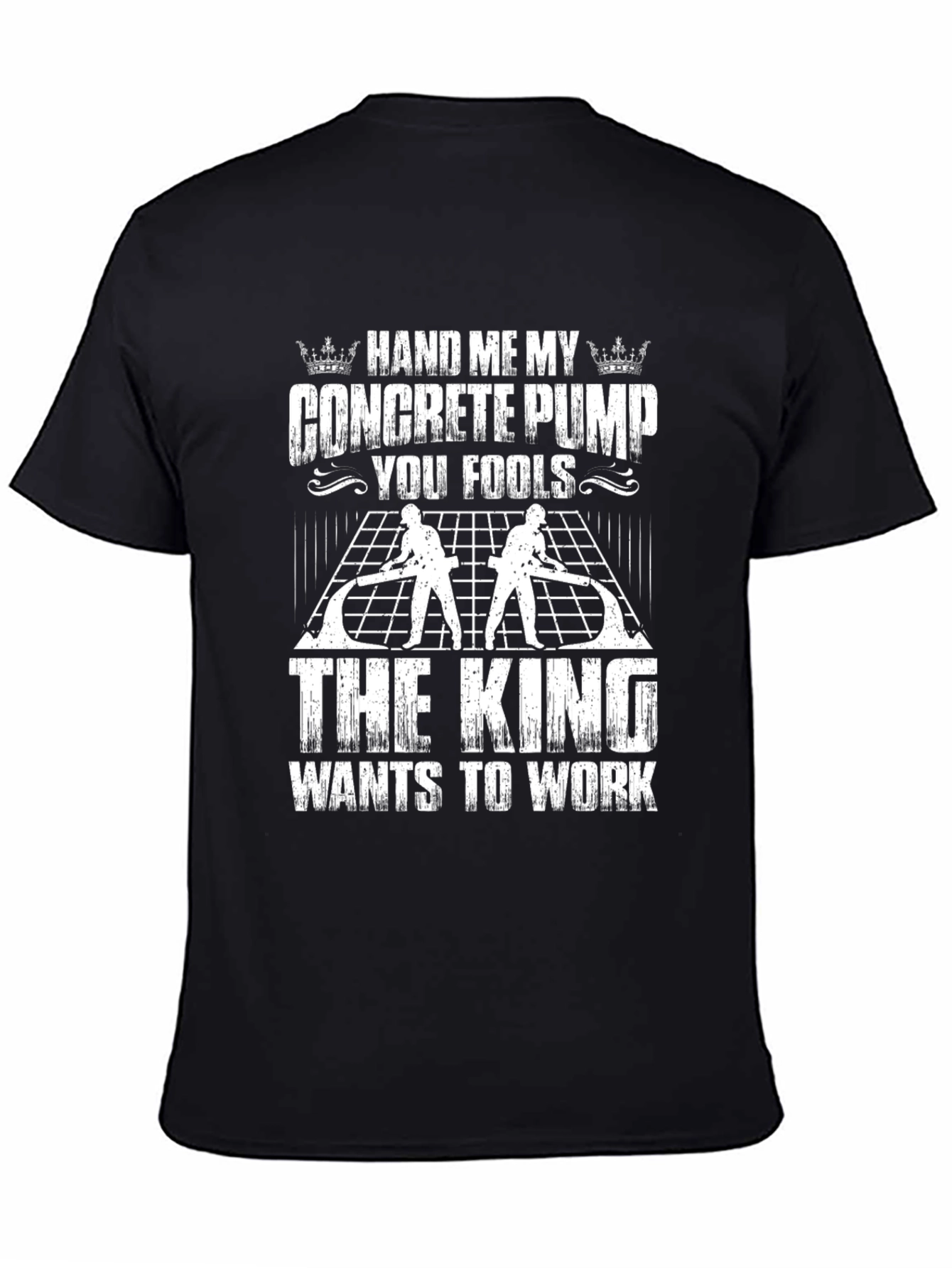 Concrete Pump King T-Shirt