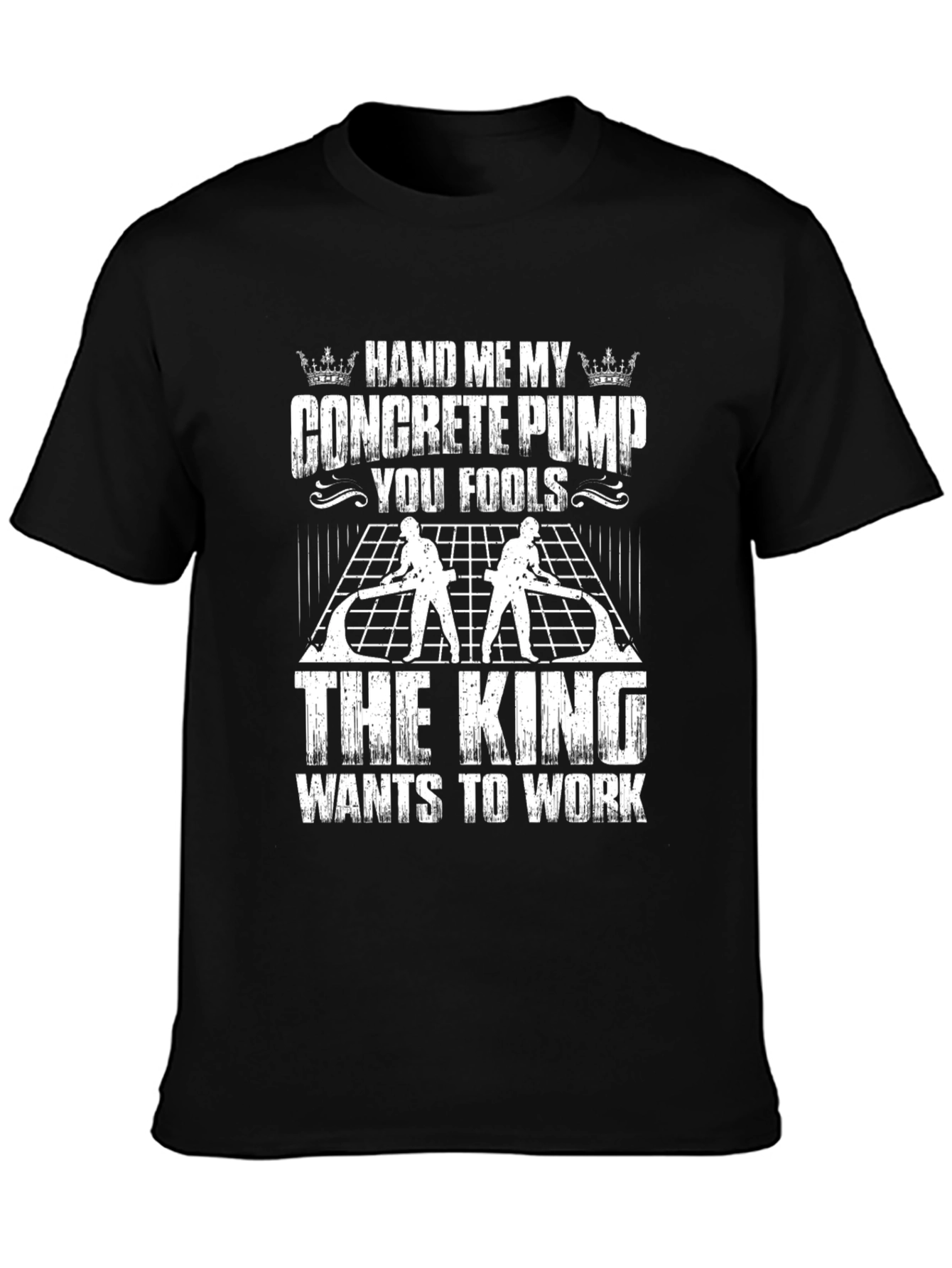 Concrete Pump King T-Shirt