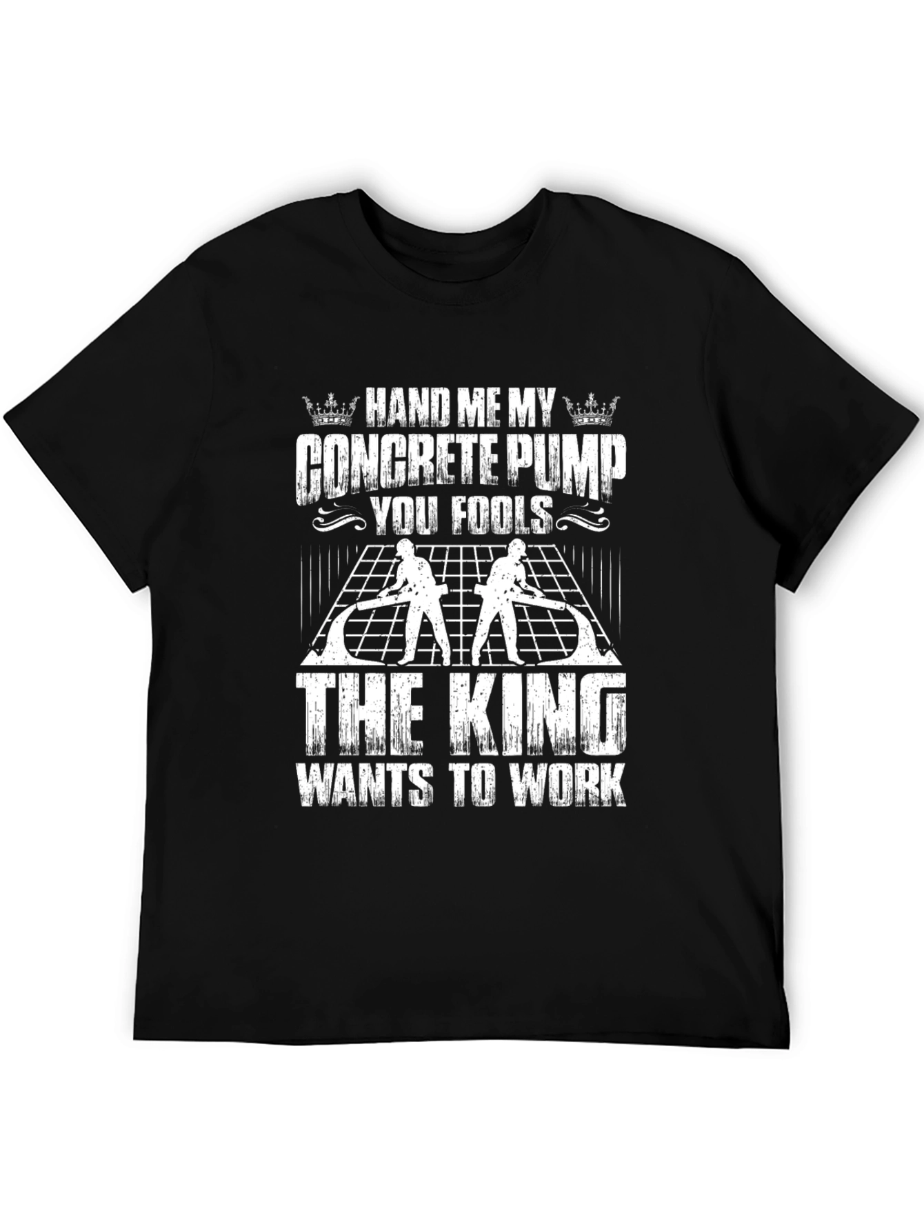 Concrete Pump King T-Shirt