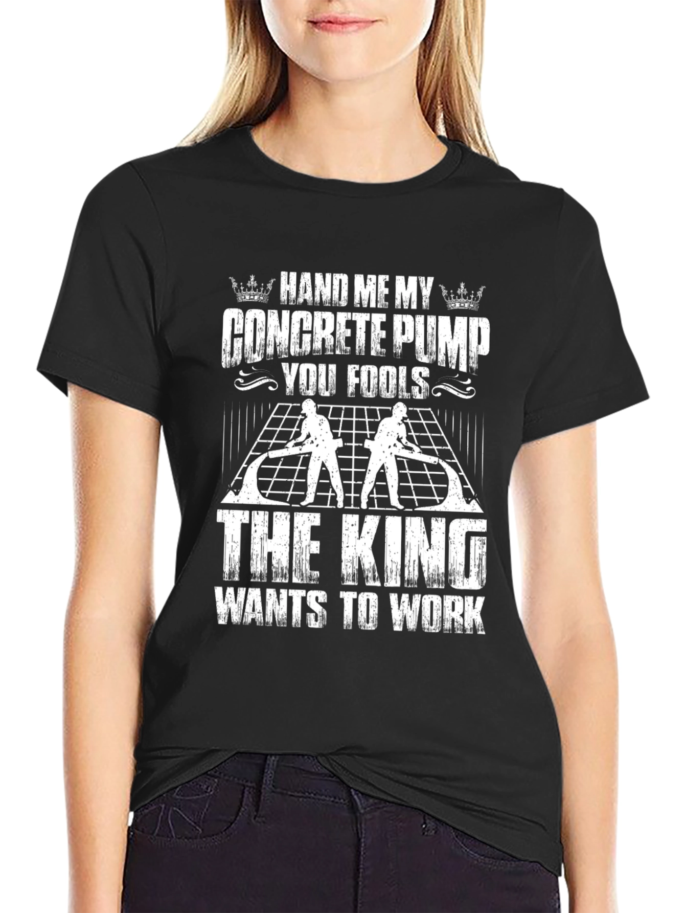 Concrete Pump King T-Shirt