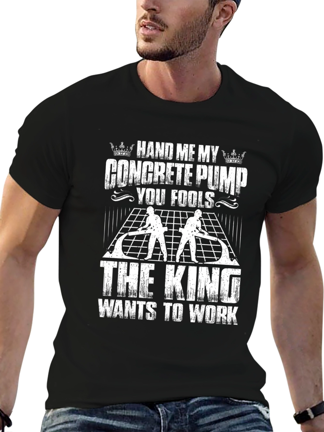 Concrete Pump King T-Shirt