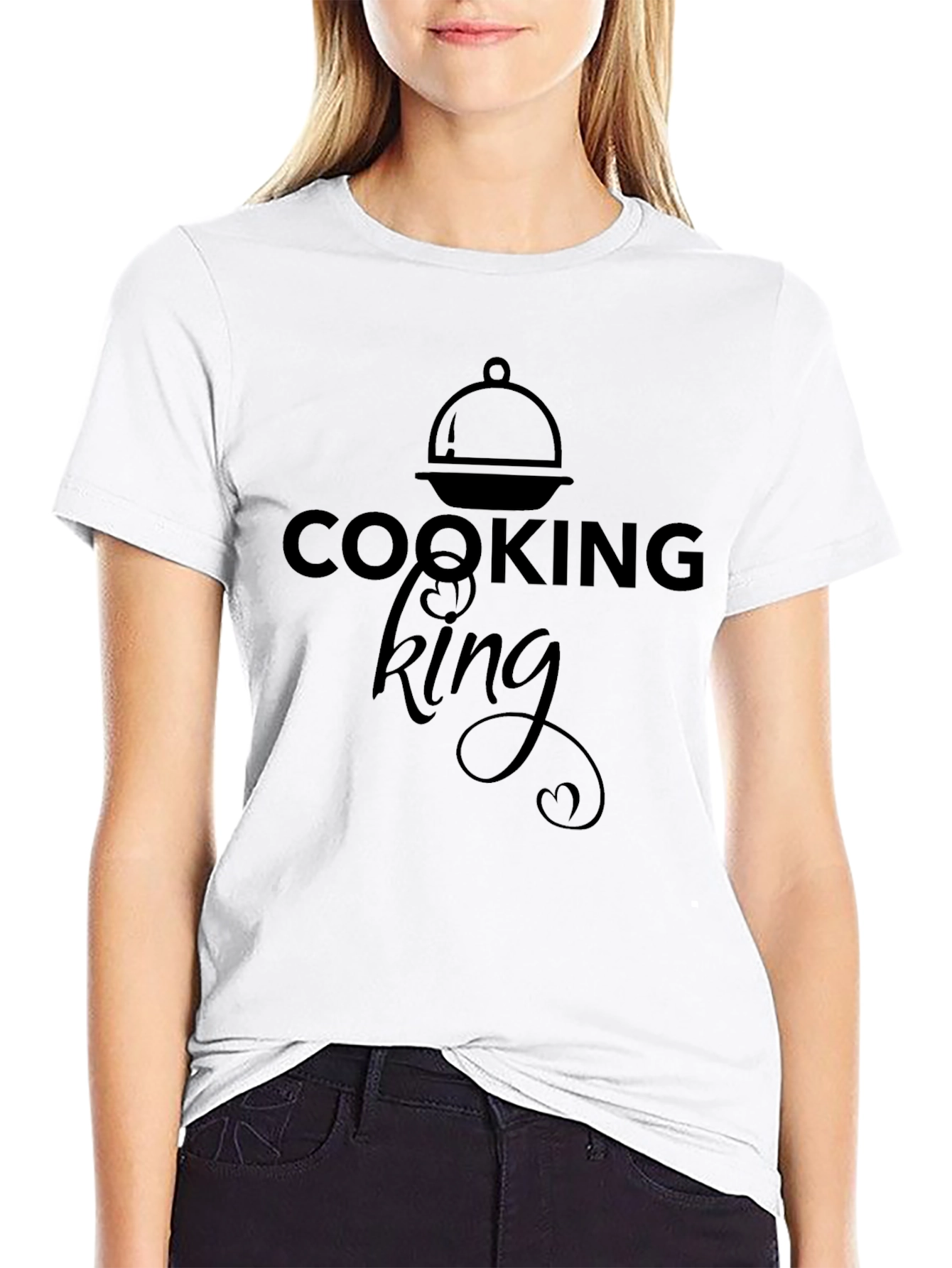 Cooking King Black T-Shirt