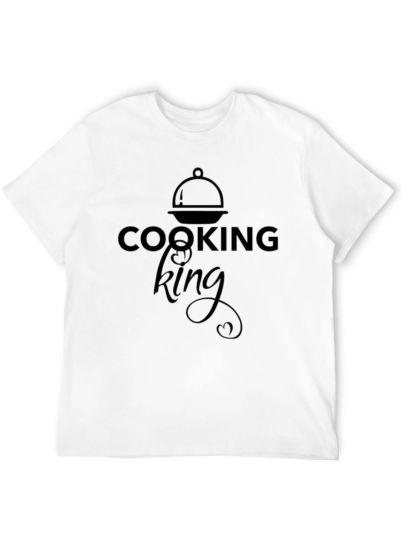 Cooking King Black T-Shirt