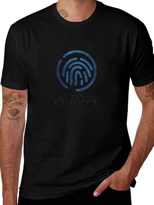 Joy Of Safety Black T-Shirt