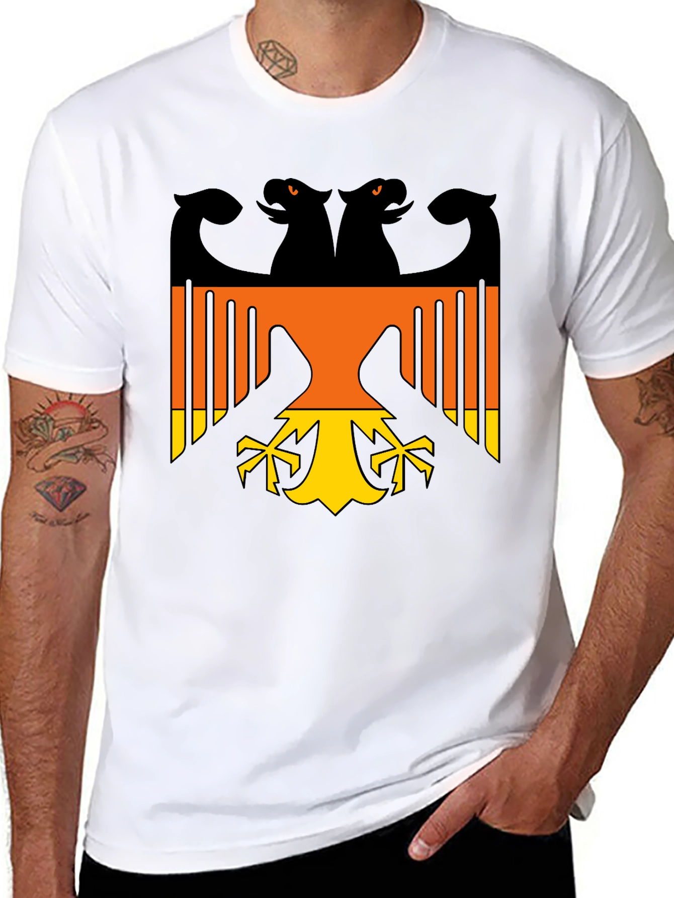 German Eagle T-Shirt - Deutschland Flag