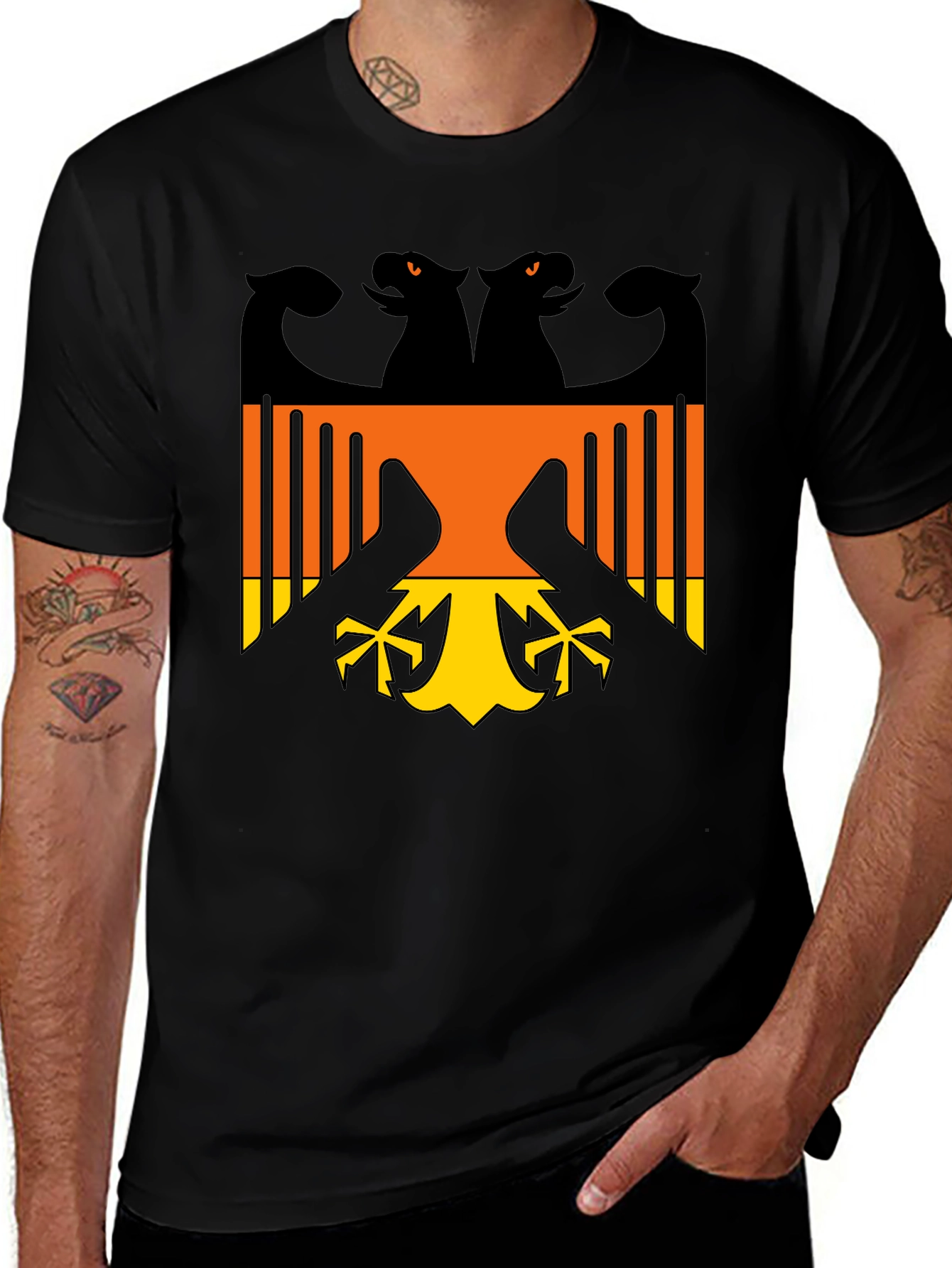 German Eagle T-Shirt - Deutschland Flag