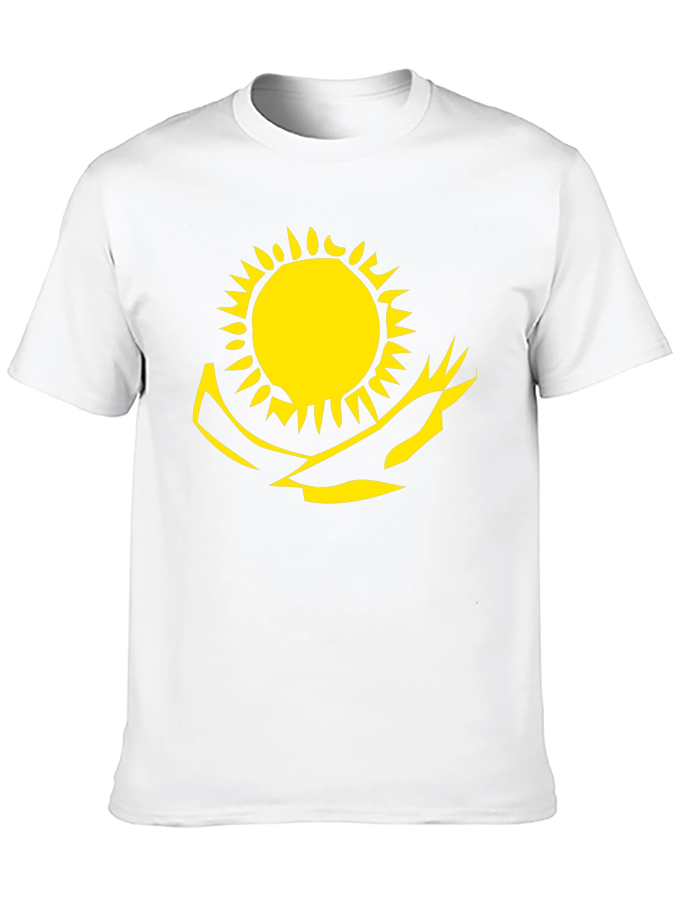 Graphic Tee - Sun and Eagle Design