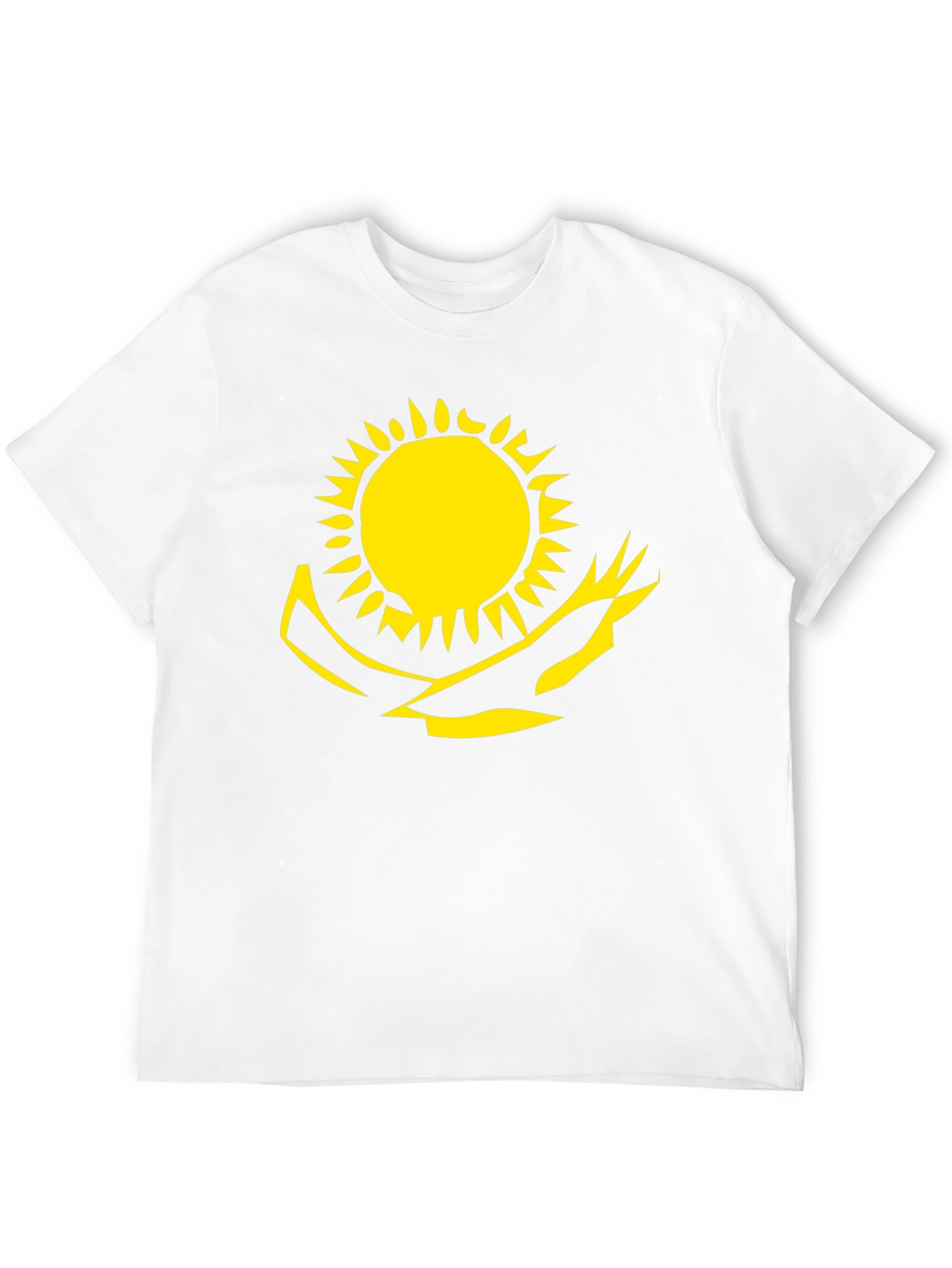 Graphic Tee - Sun and Eagle Design