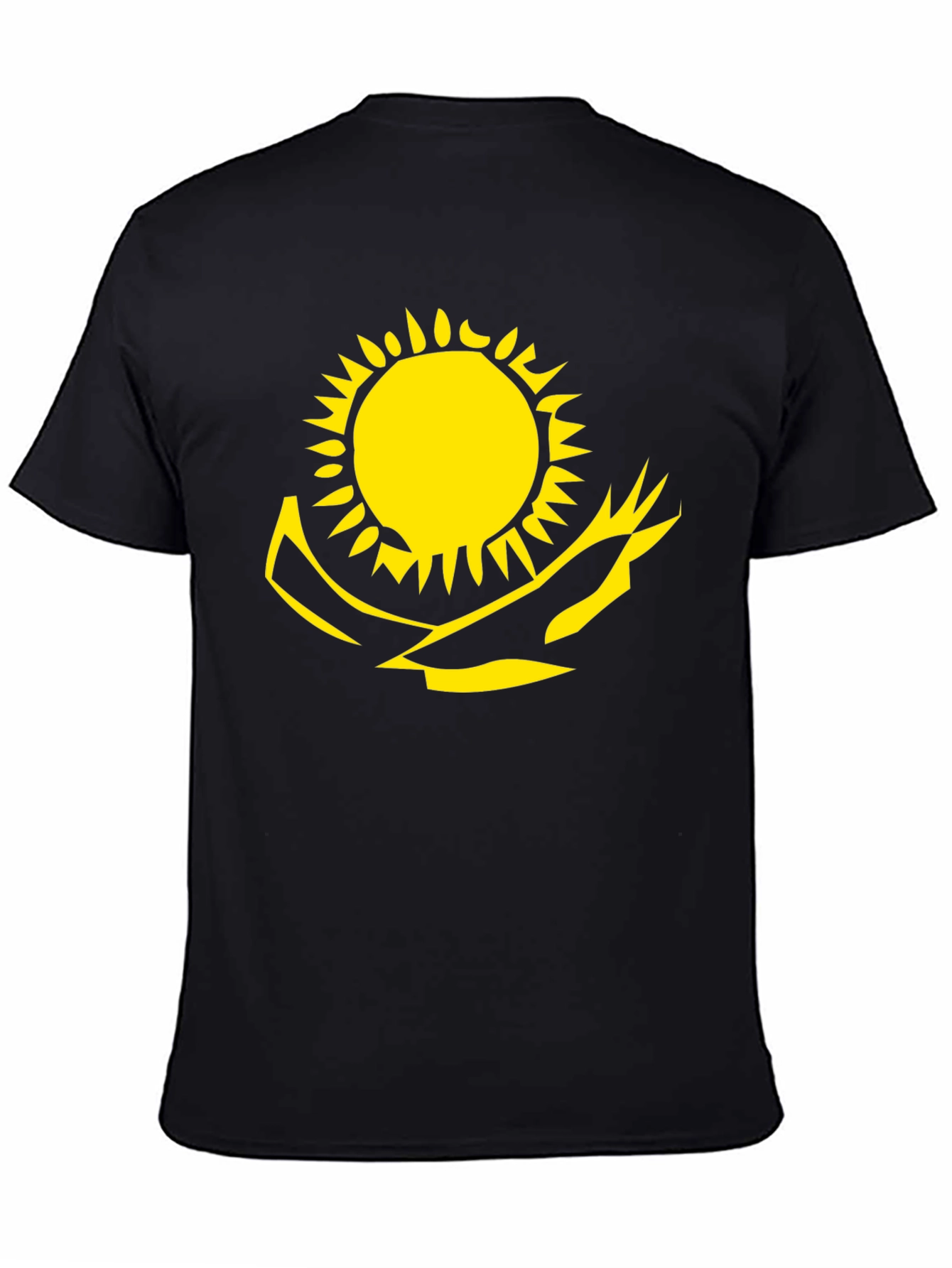 Graphic Tee - Sun and Eagle Design
