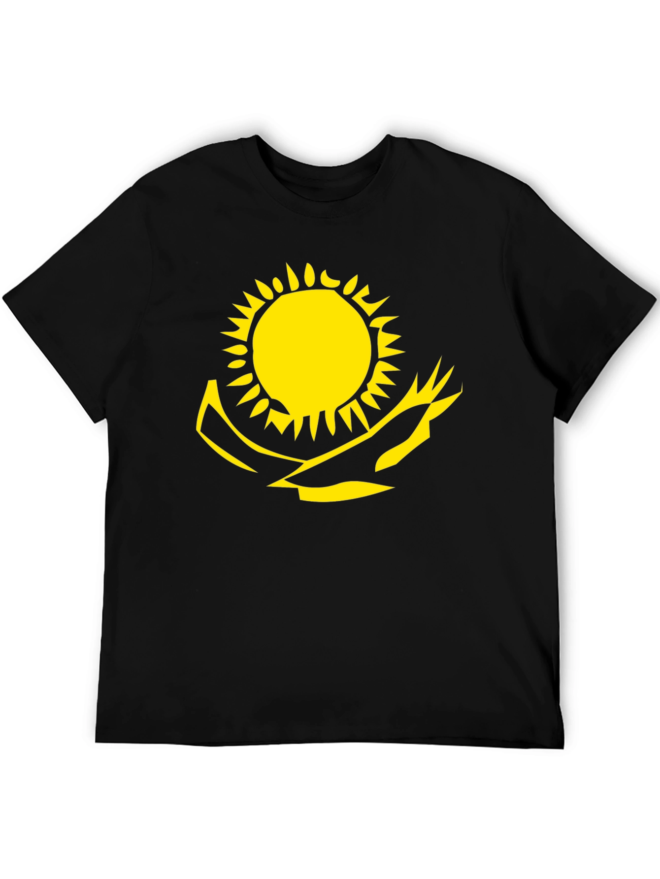 Graphic Tee - Sun and Eagle Design