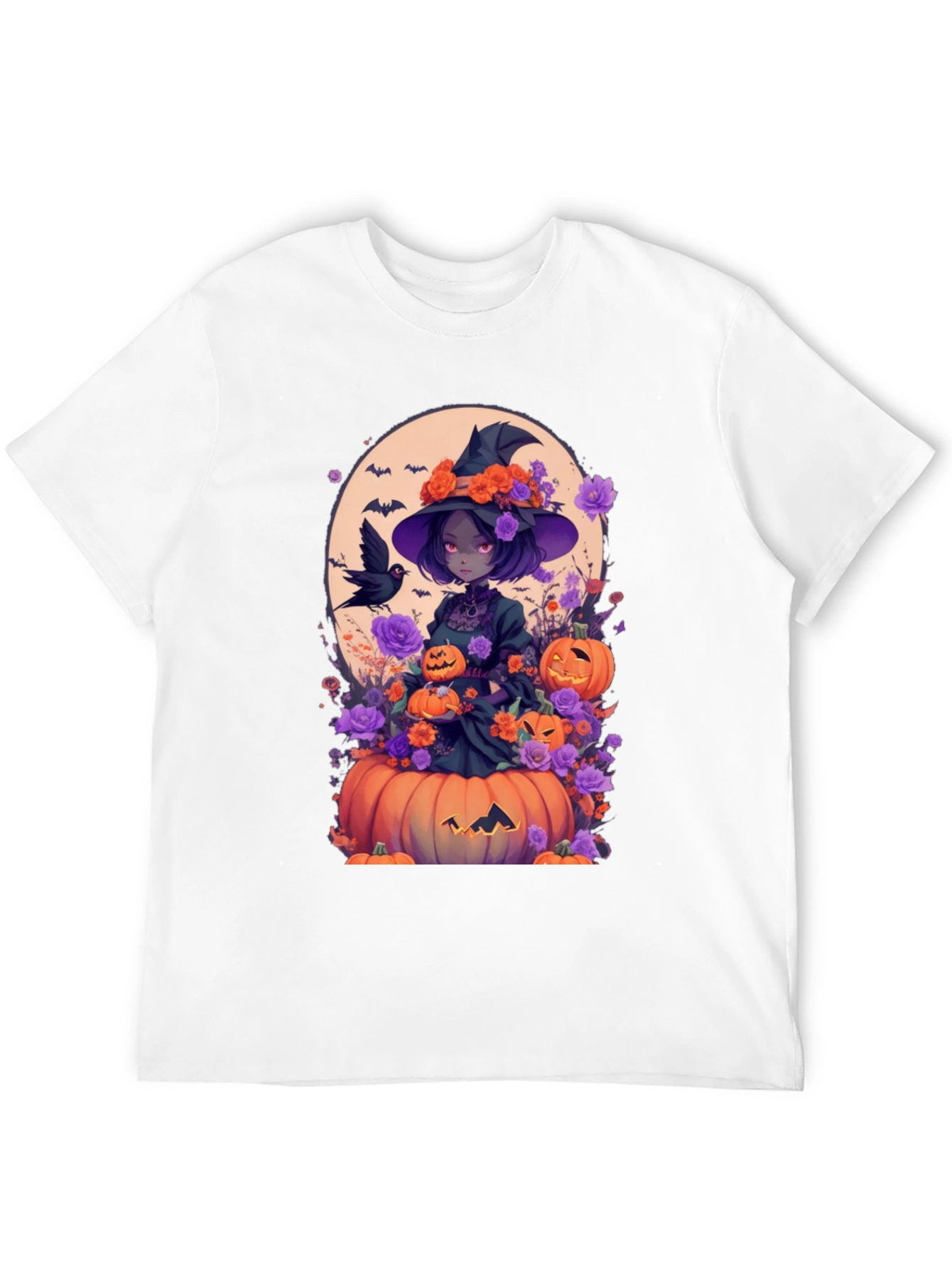 Halloween Witch Anime Tee