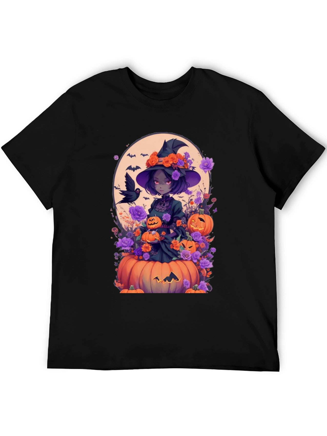 Halloween Witch Anime Tee