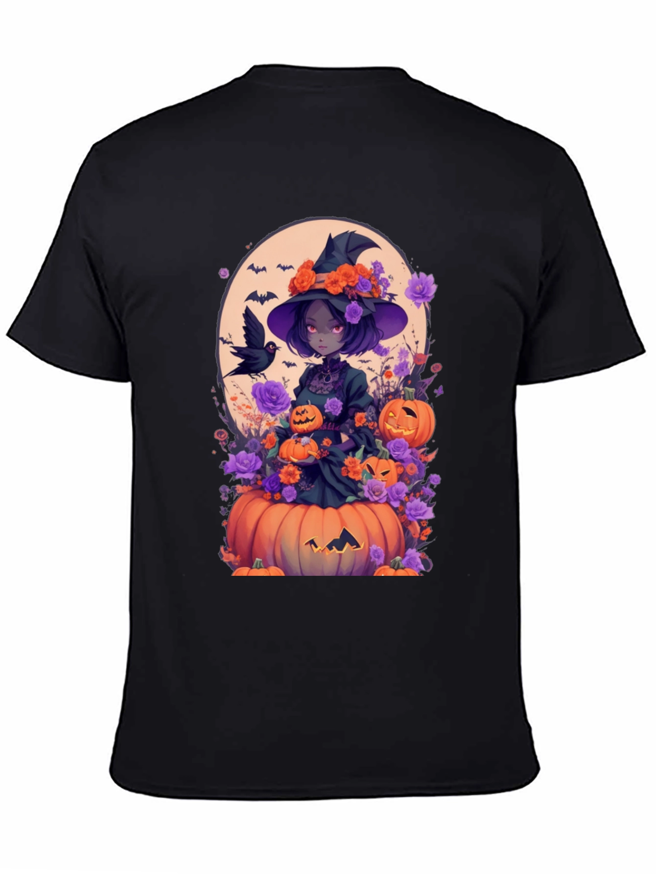 Halloween Witch Anime Tee