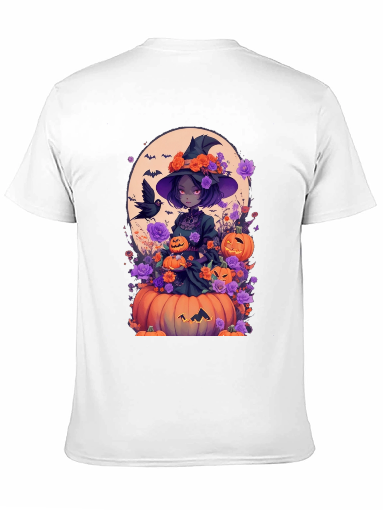 Halloween Witch Anime Tee