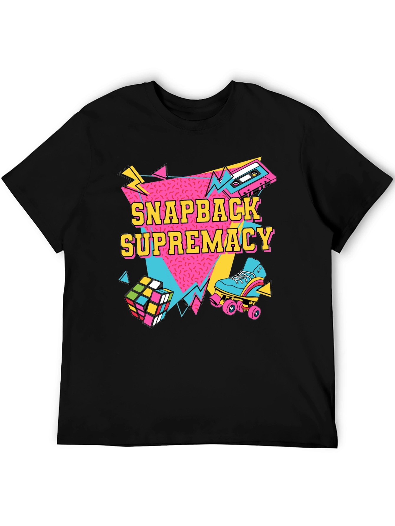 Retro Snapback Supremacy T-Shirt - 80s Throwback Style