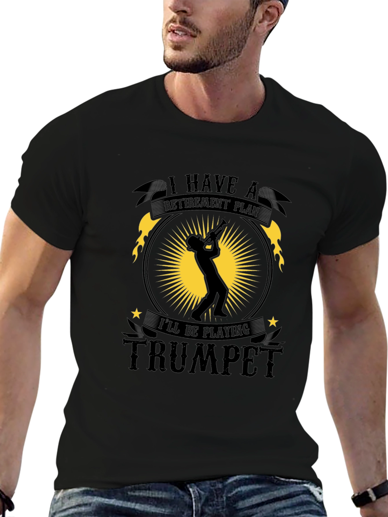Trumpet Retirement Plan T-Shirt