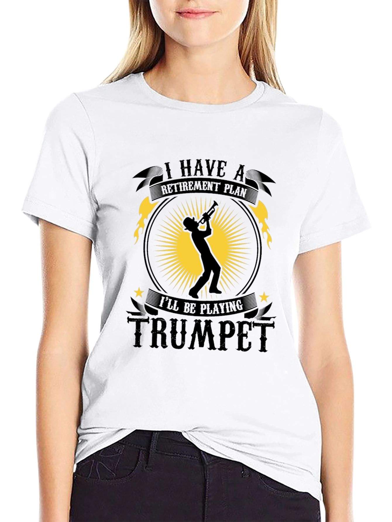 Trumpet Retirement Plan T-Shirt