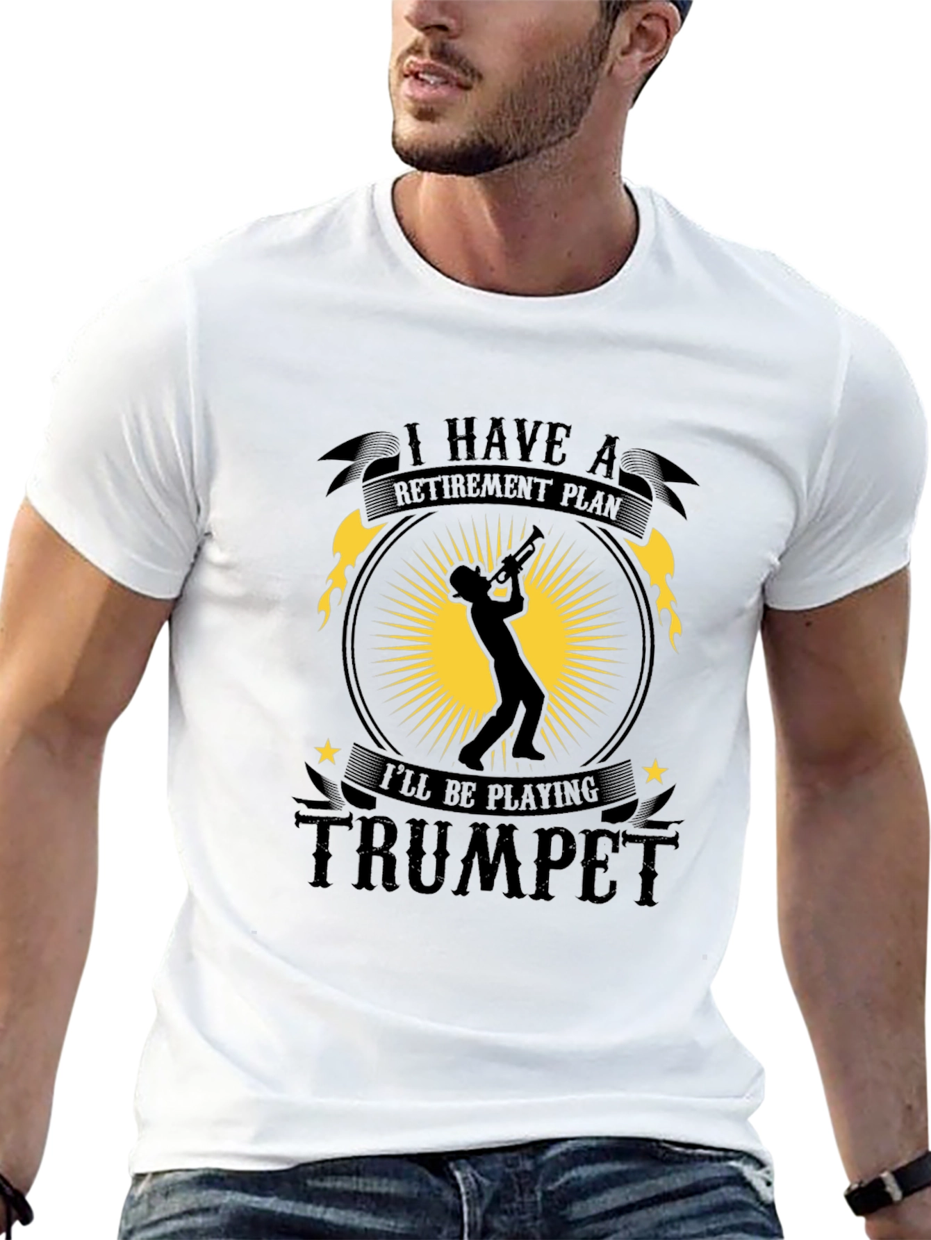 Trumpet Retirement Plan T-Shirt