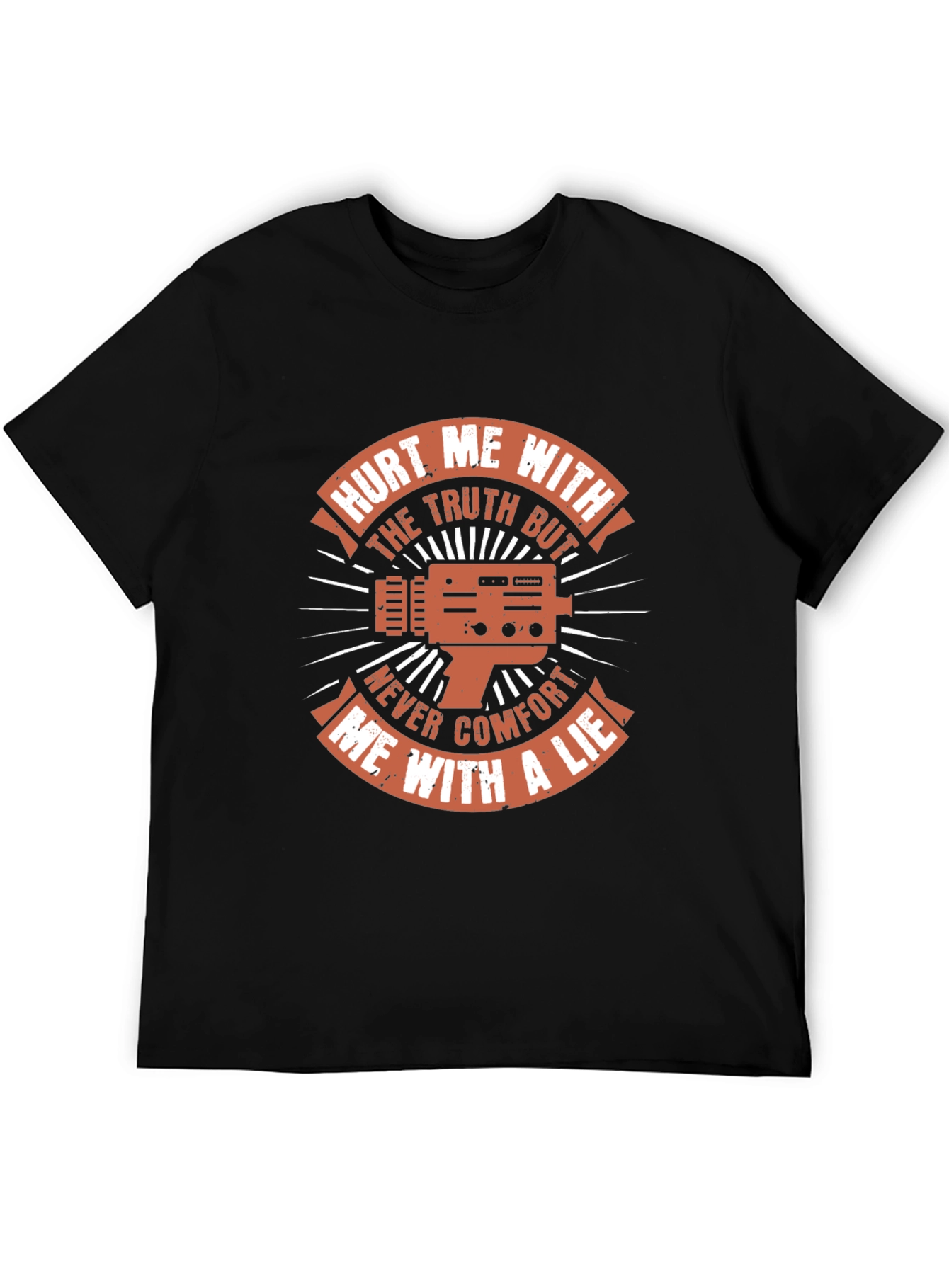 Hurt Me With The Truth Black T-Shirt