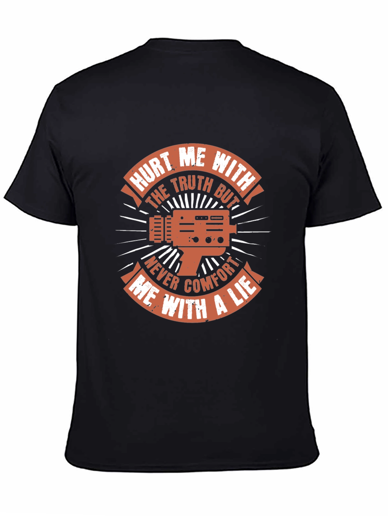Hurt Me With The Truth Black T-Shirt