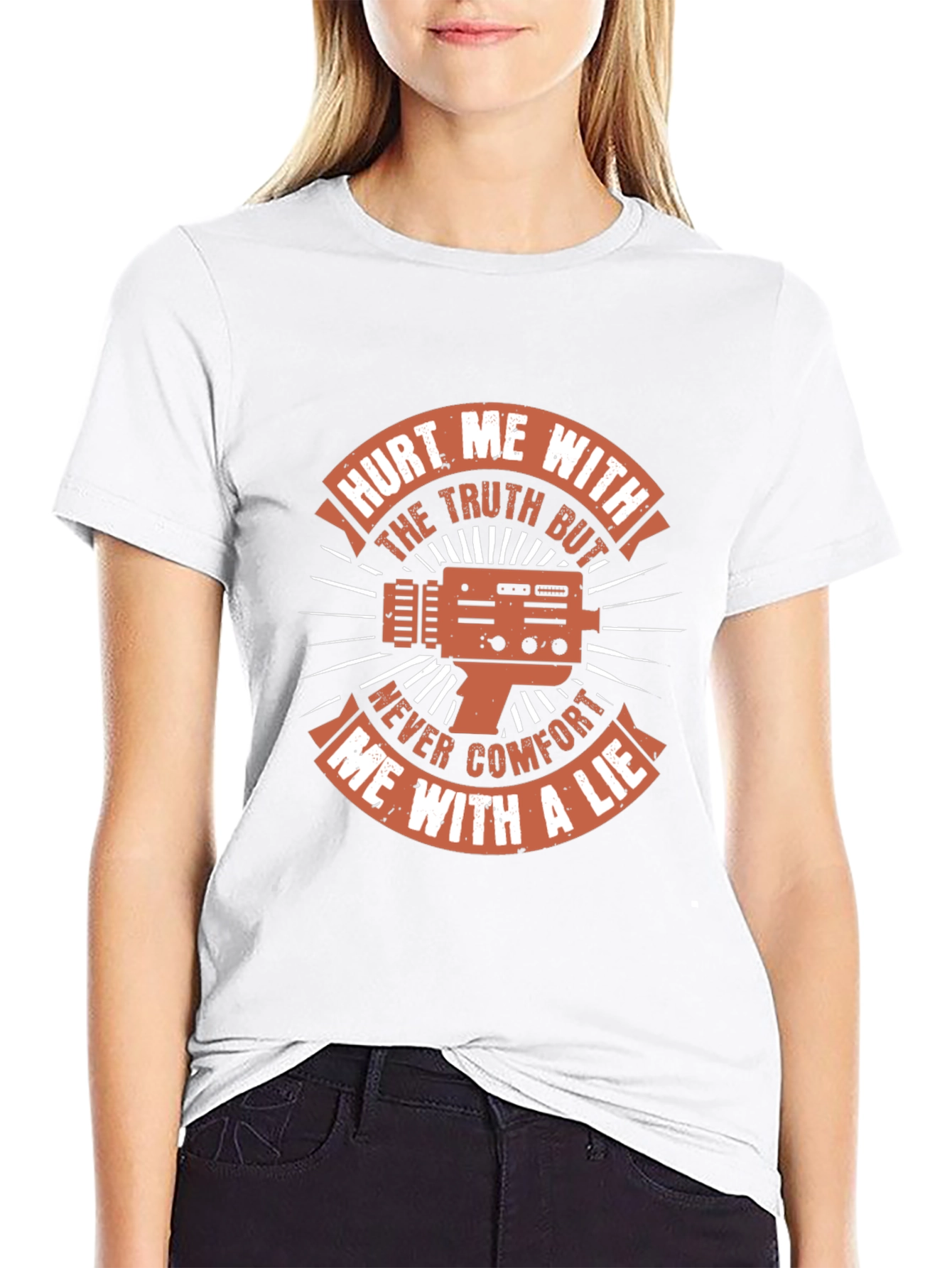 Hurt Me With The Truth Black T-Shirt