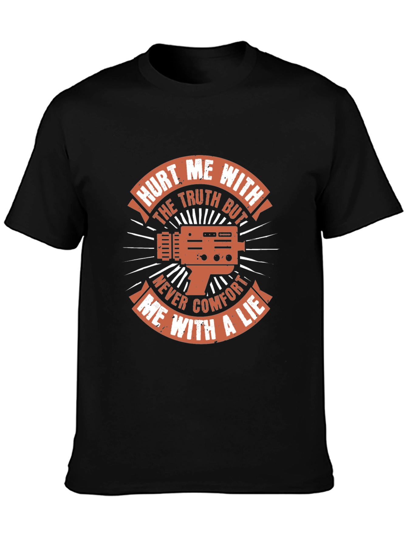 Hurt Me With The Truth Black T-Shirt