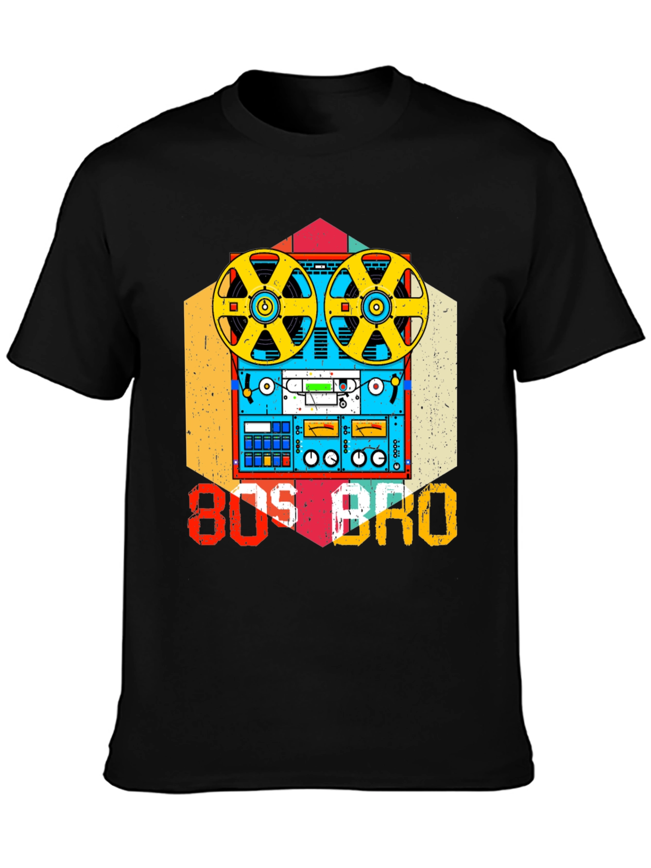 80s Bro Cassette Tape Graphic Tee