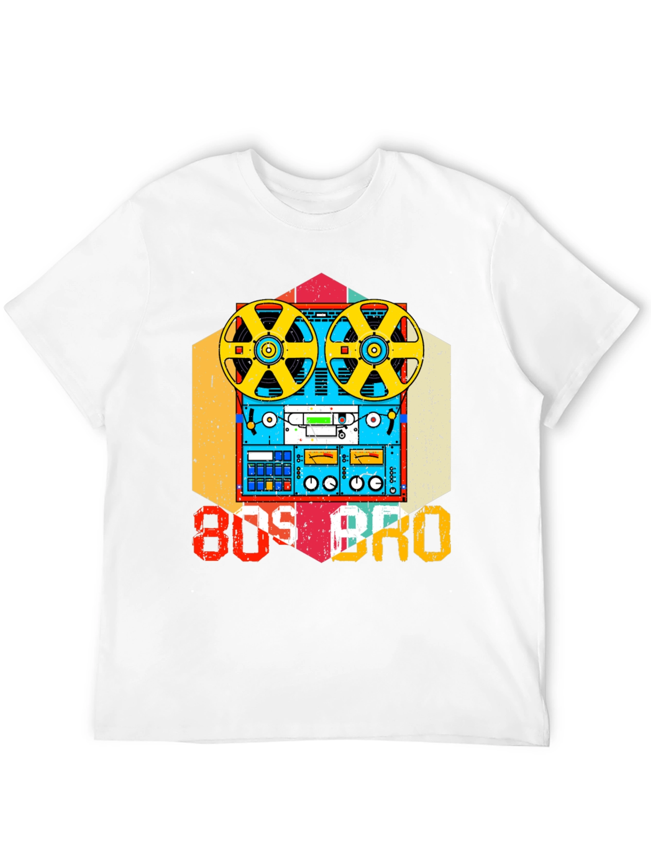 80s Bro Cassette Tape Graphic Tee