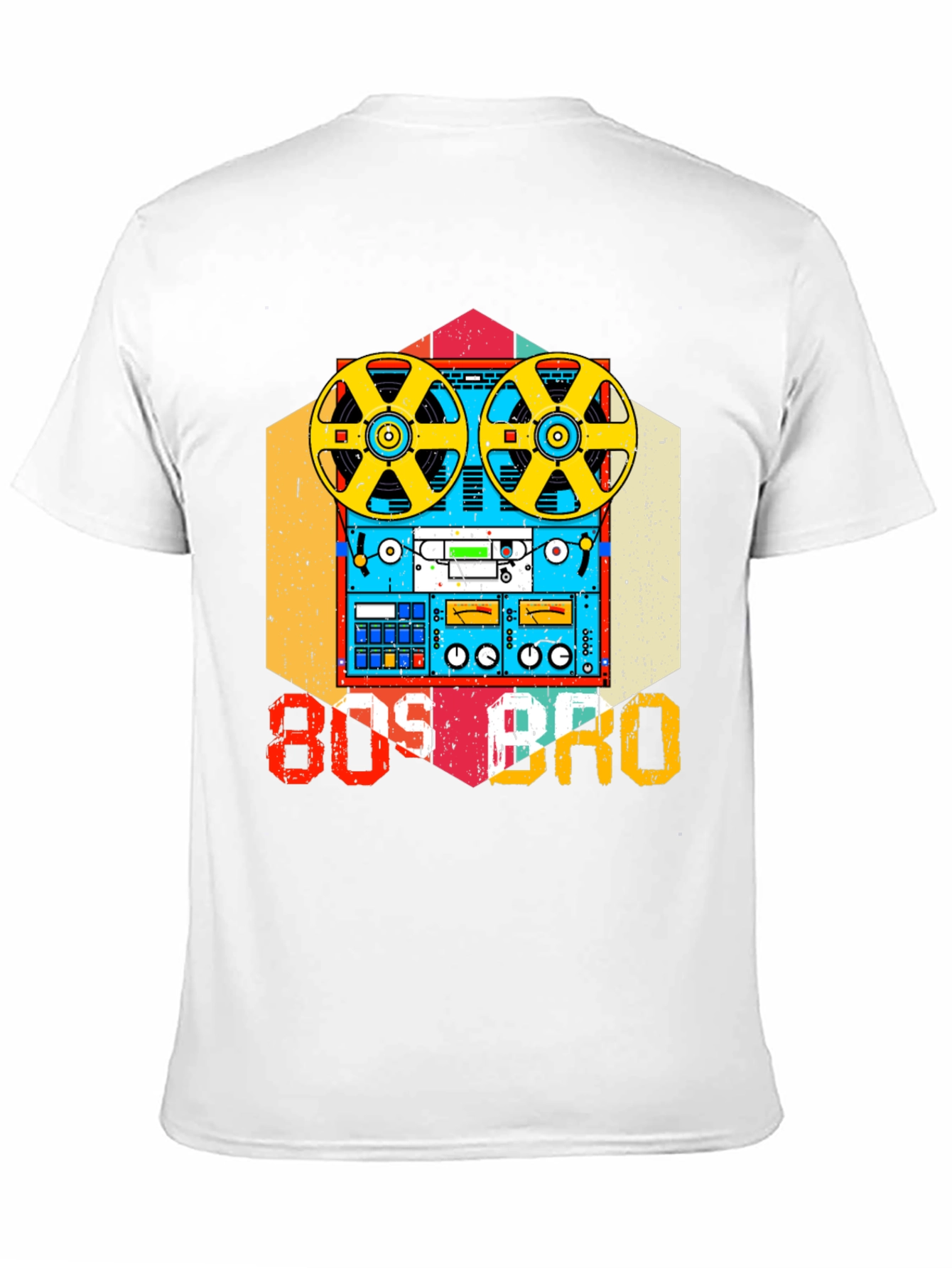 80s Bro Cassette Tape Graphic Tee