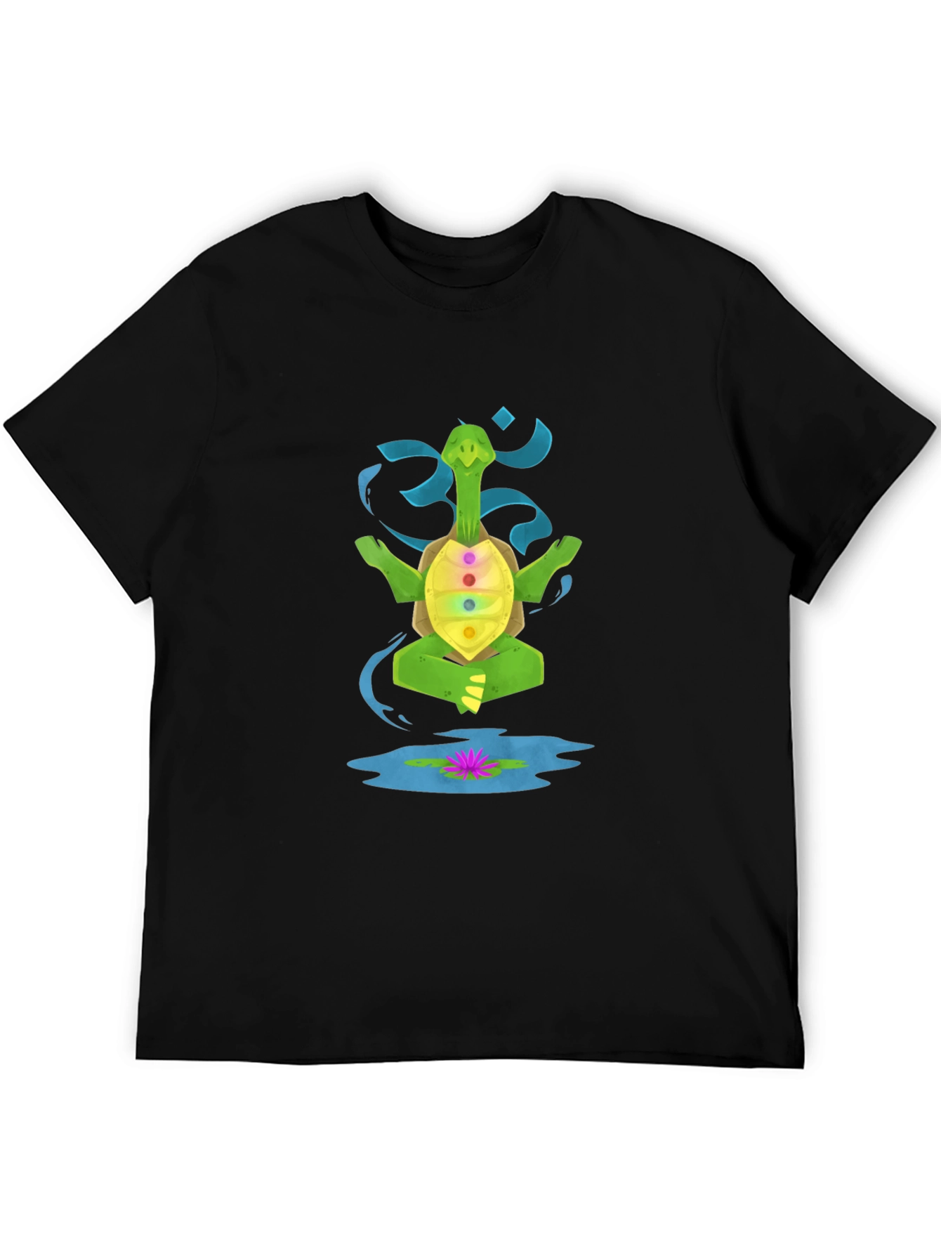 Meditating Turtle Chakra T-Shirt