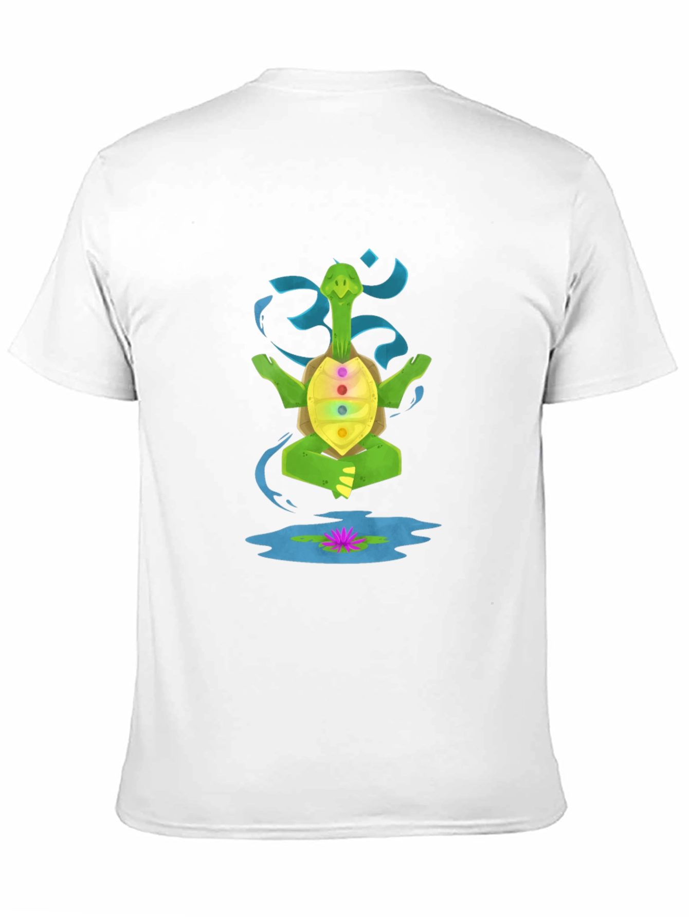 Meditating Turtle Chakra T-Shirt