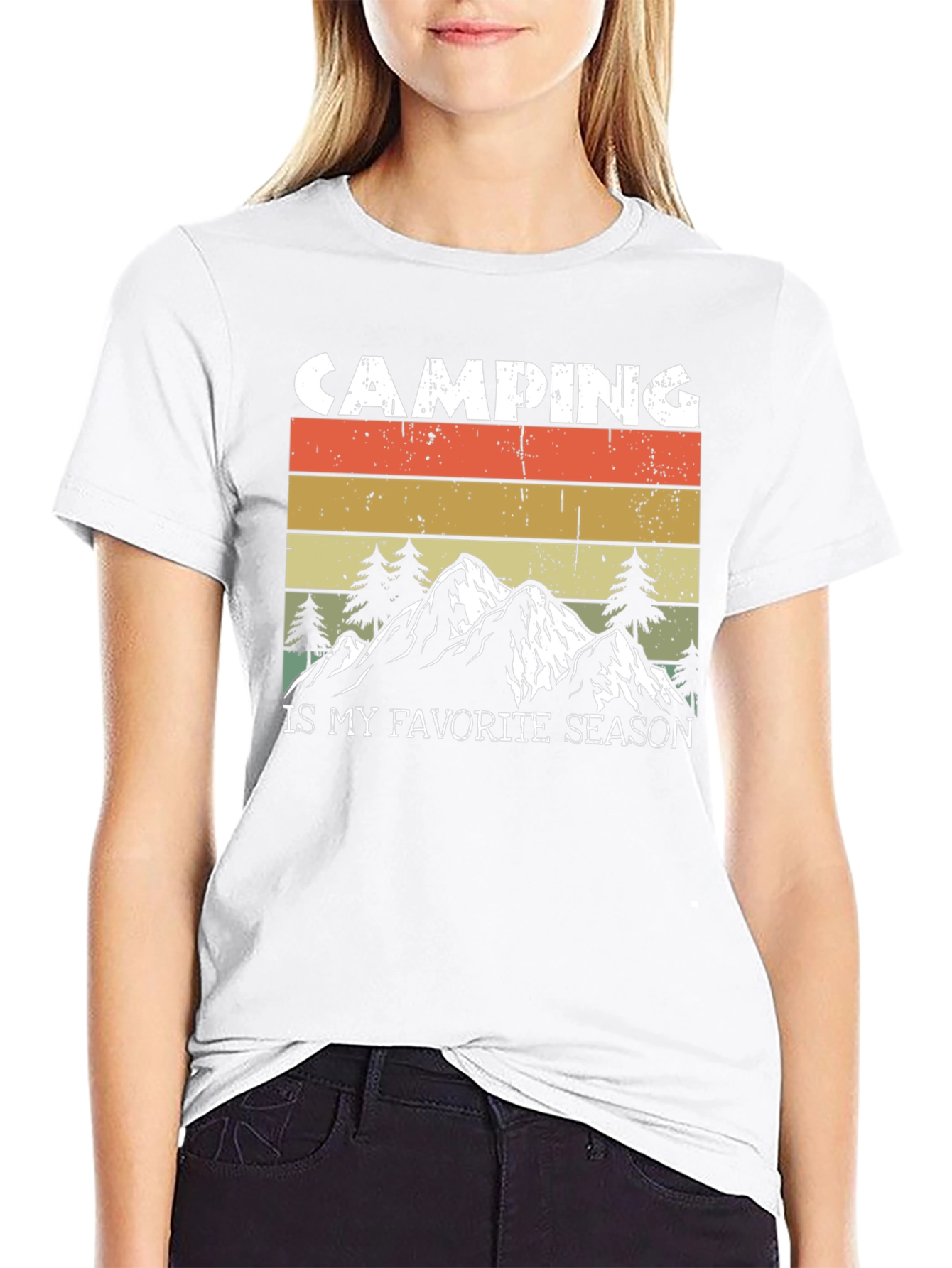 Camping is My Favorite Season Graphic T-Shirt