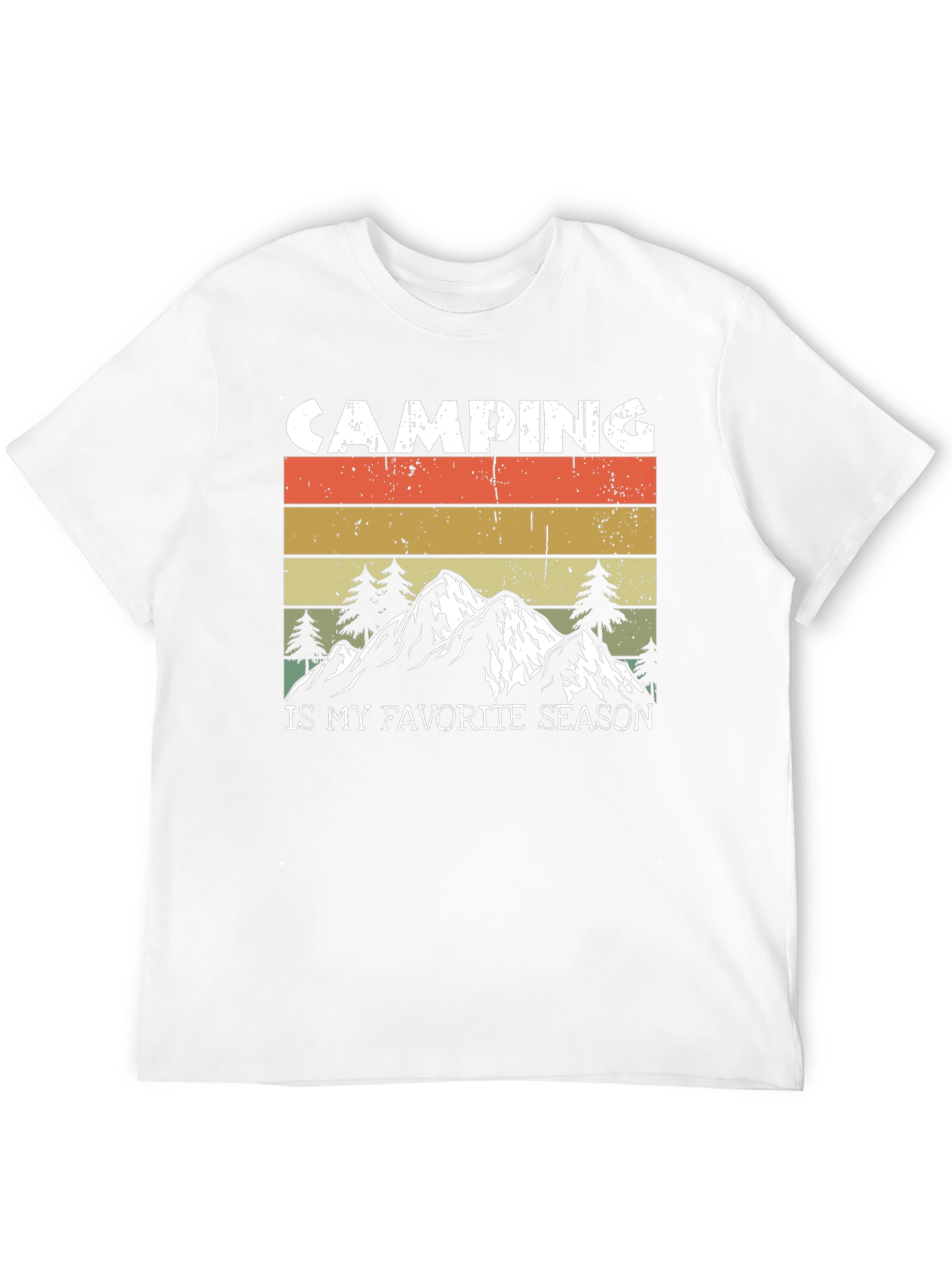 Camping is My Favorite Season Graphic T-Shirt
