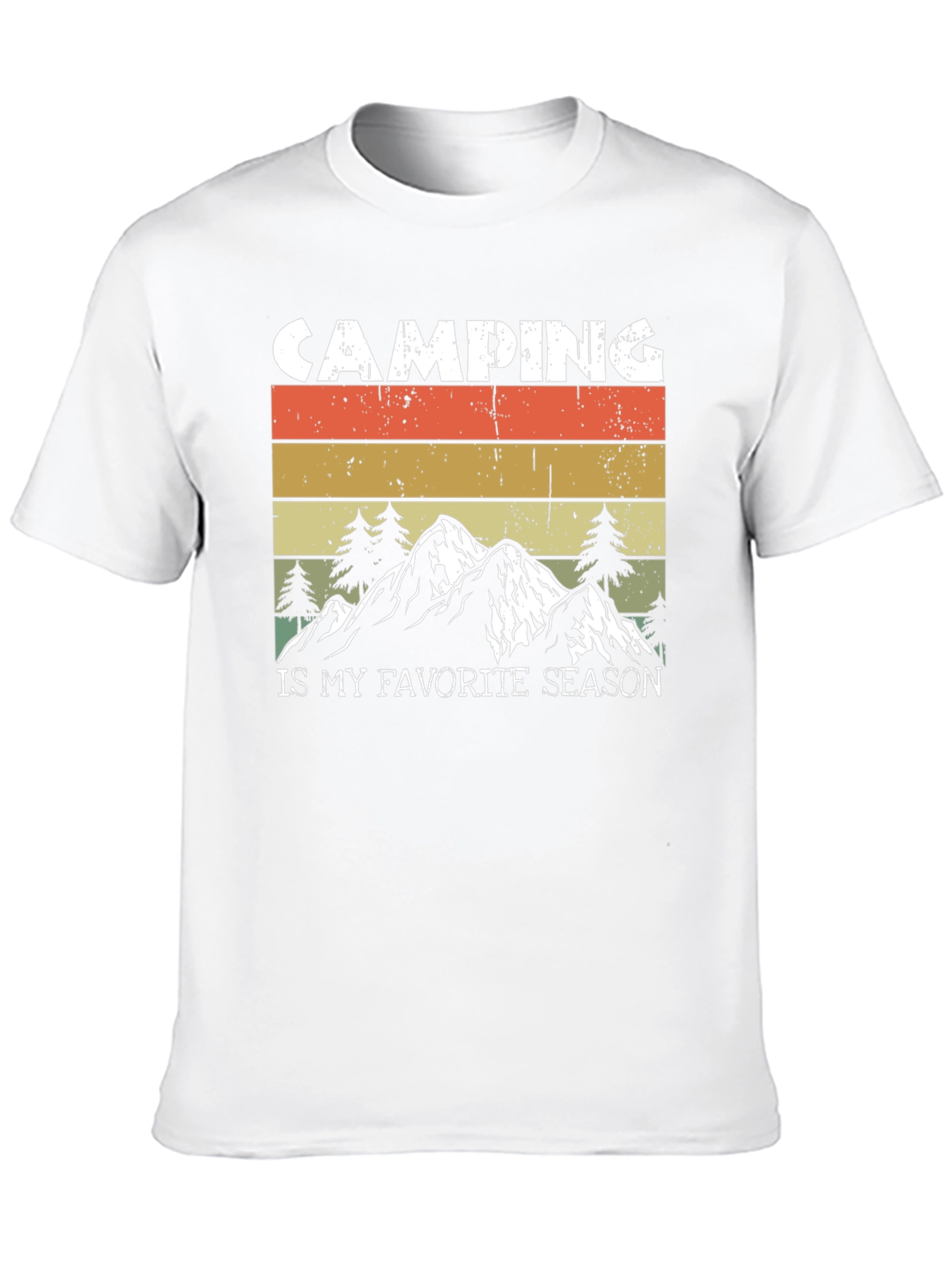 Camping is My Favorite Season Graphic T-Shirt