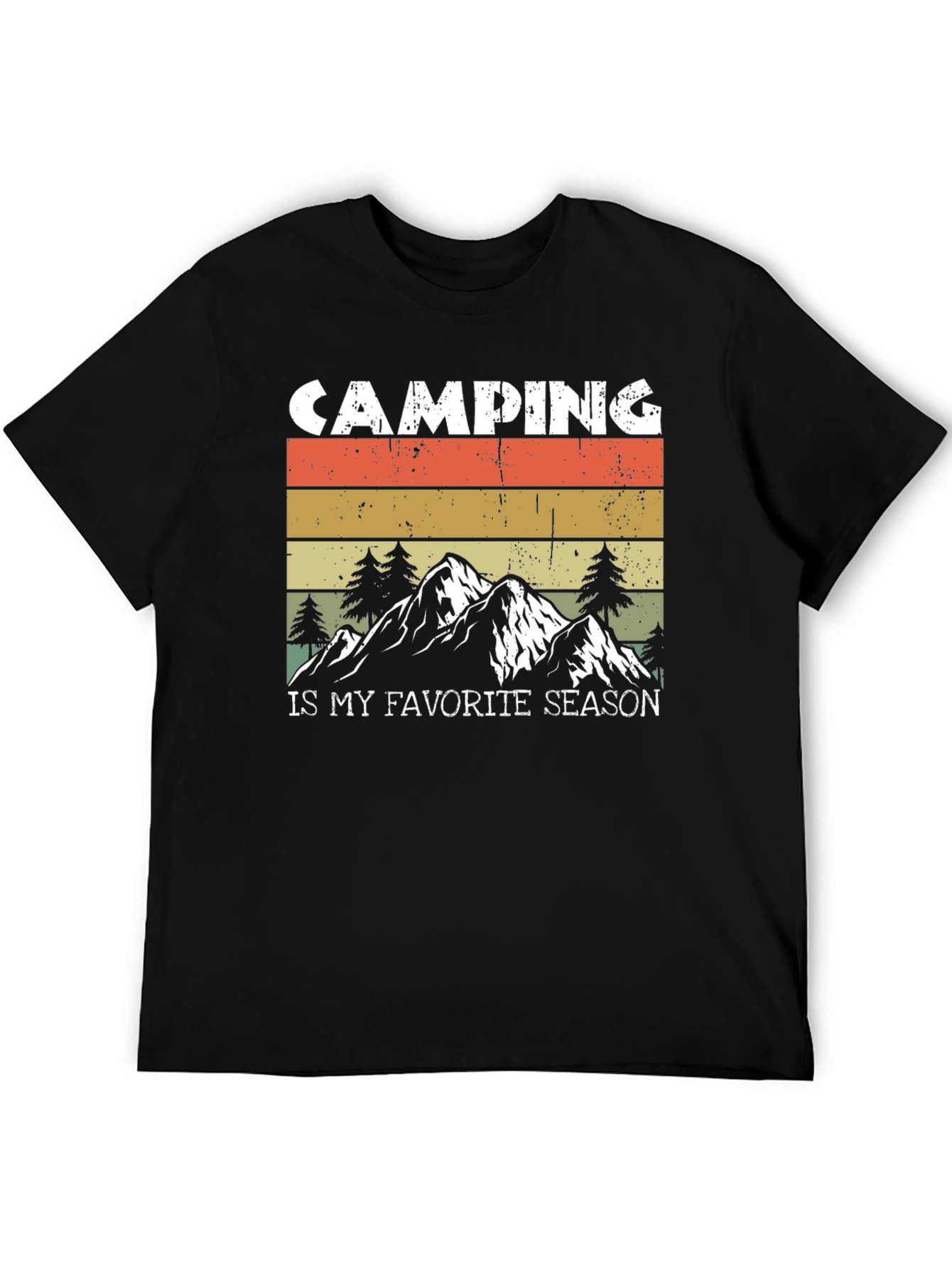 Camping is My Favorite Season Graphic T-Shirt