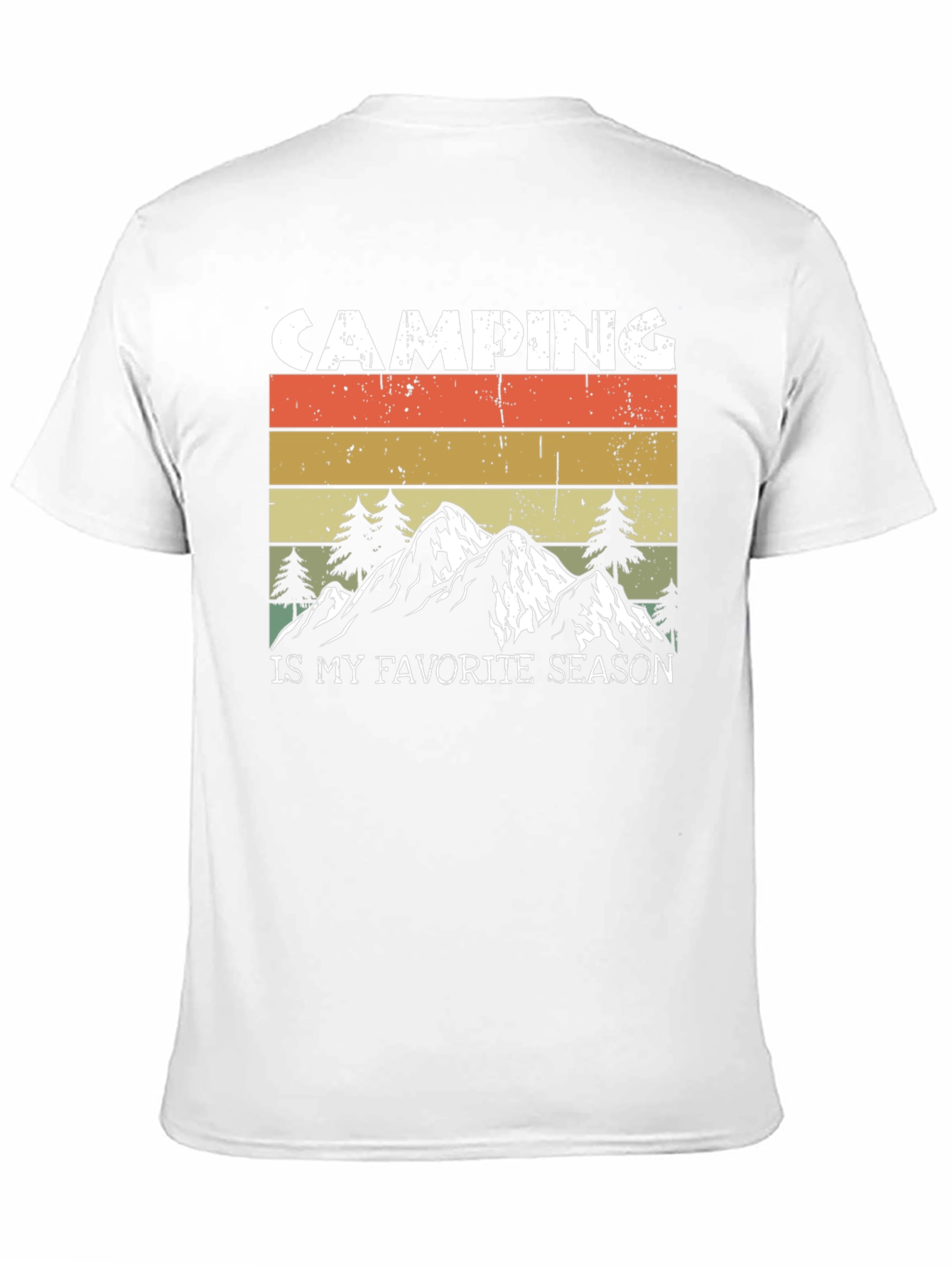 Camping is My Favorite Season Graphic T-Shirt