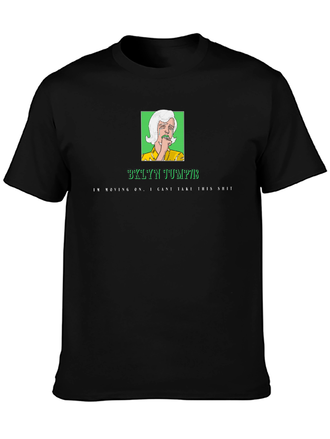 BKLYN JUMPB T-Shirt - Moving On Graphic Print