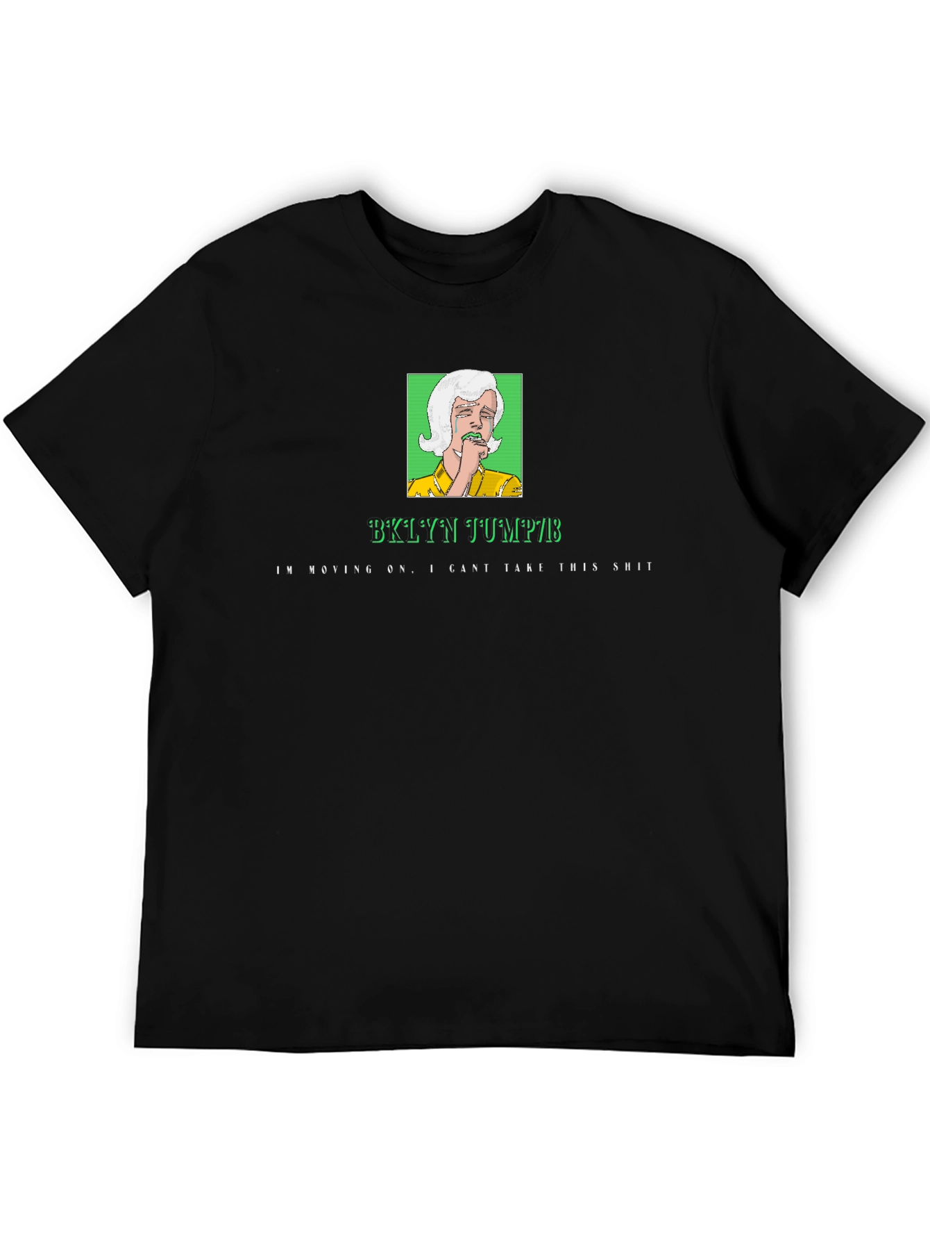 BKLYN JUMPB T-Shirt - Moving On Graphic Print