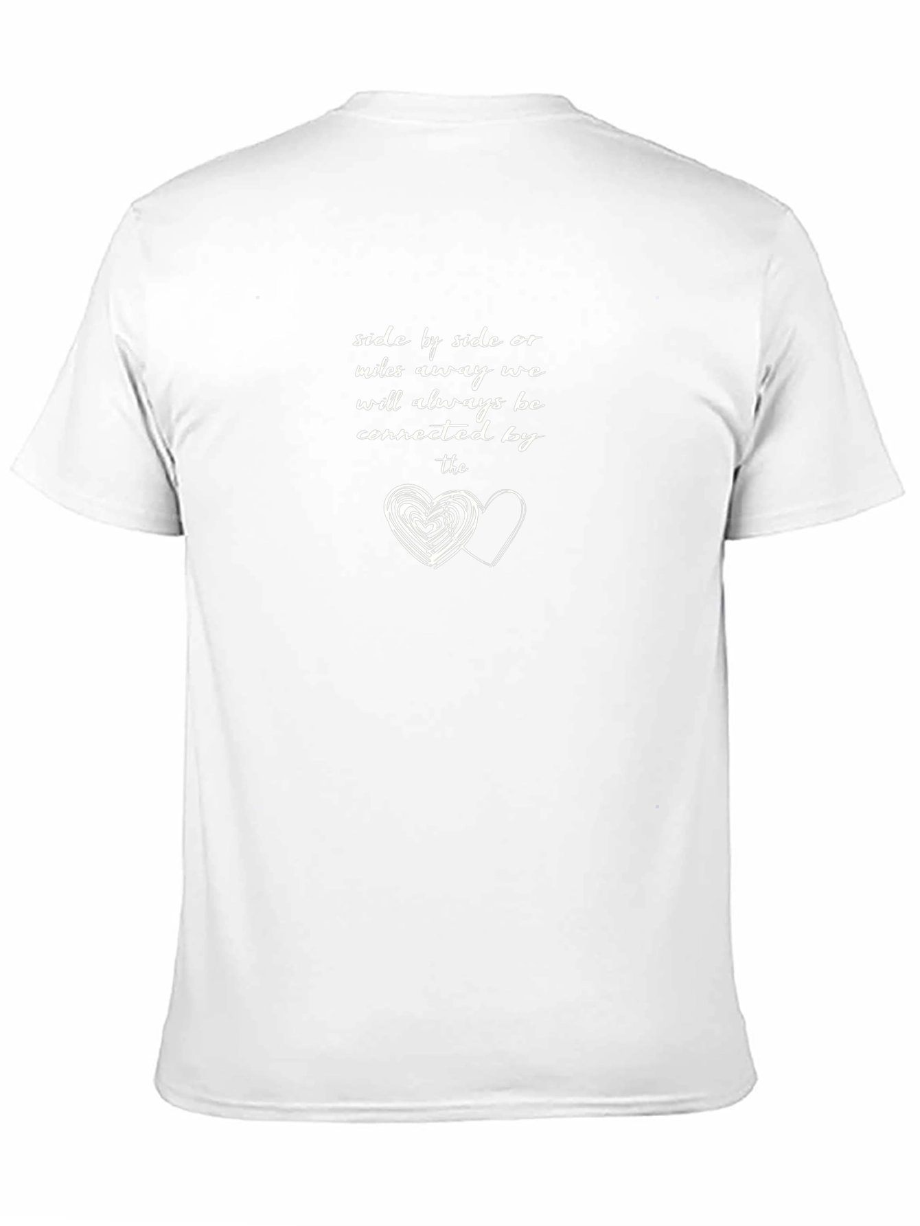 Connected Hearts Black T-Shirt